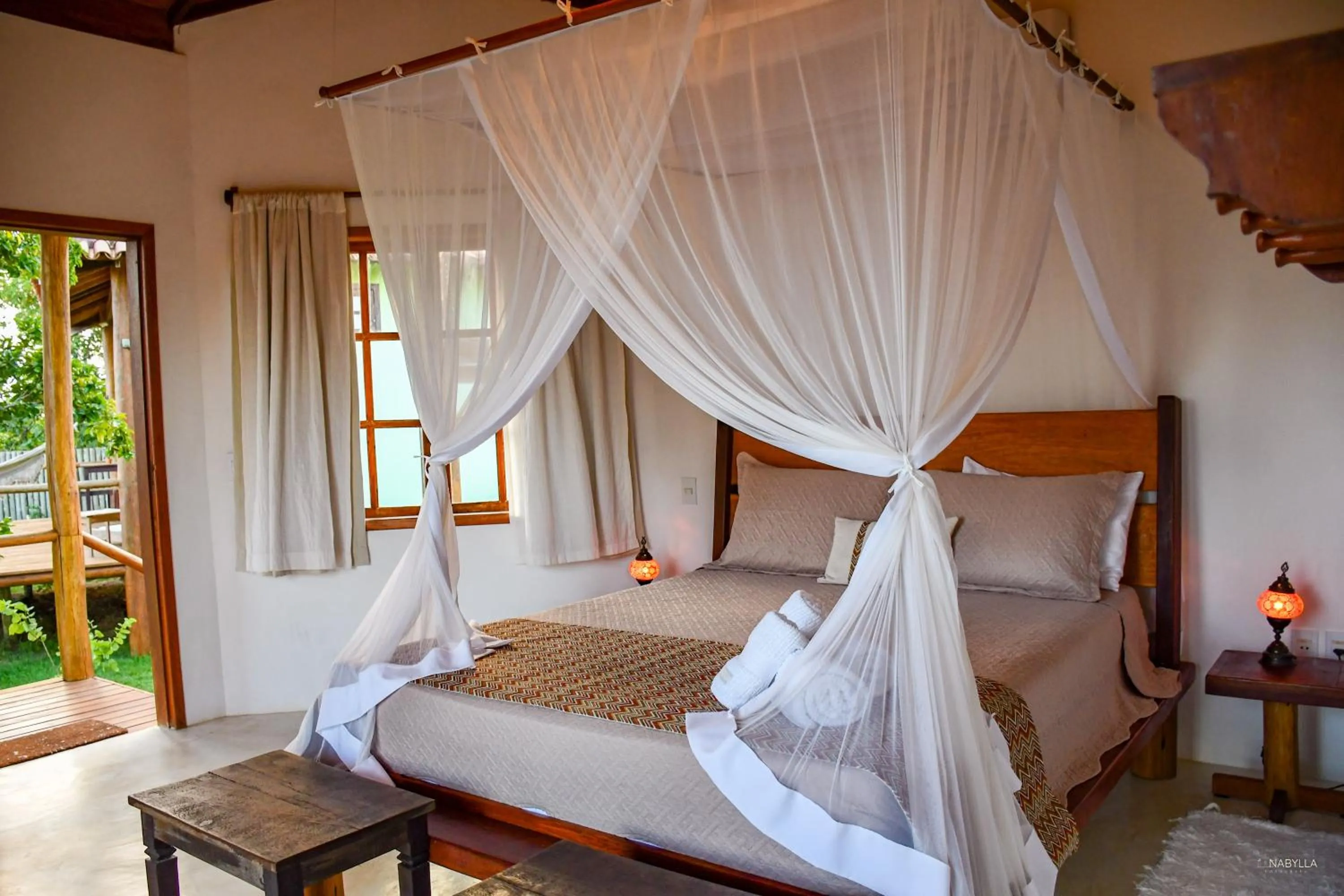 Bed in Riviera Trancoso - Vista mar