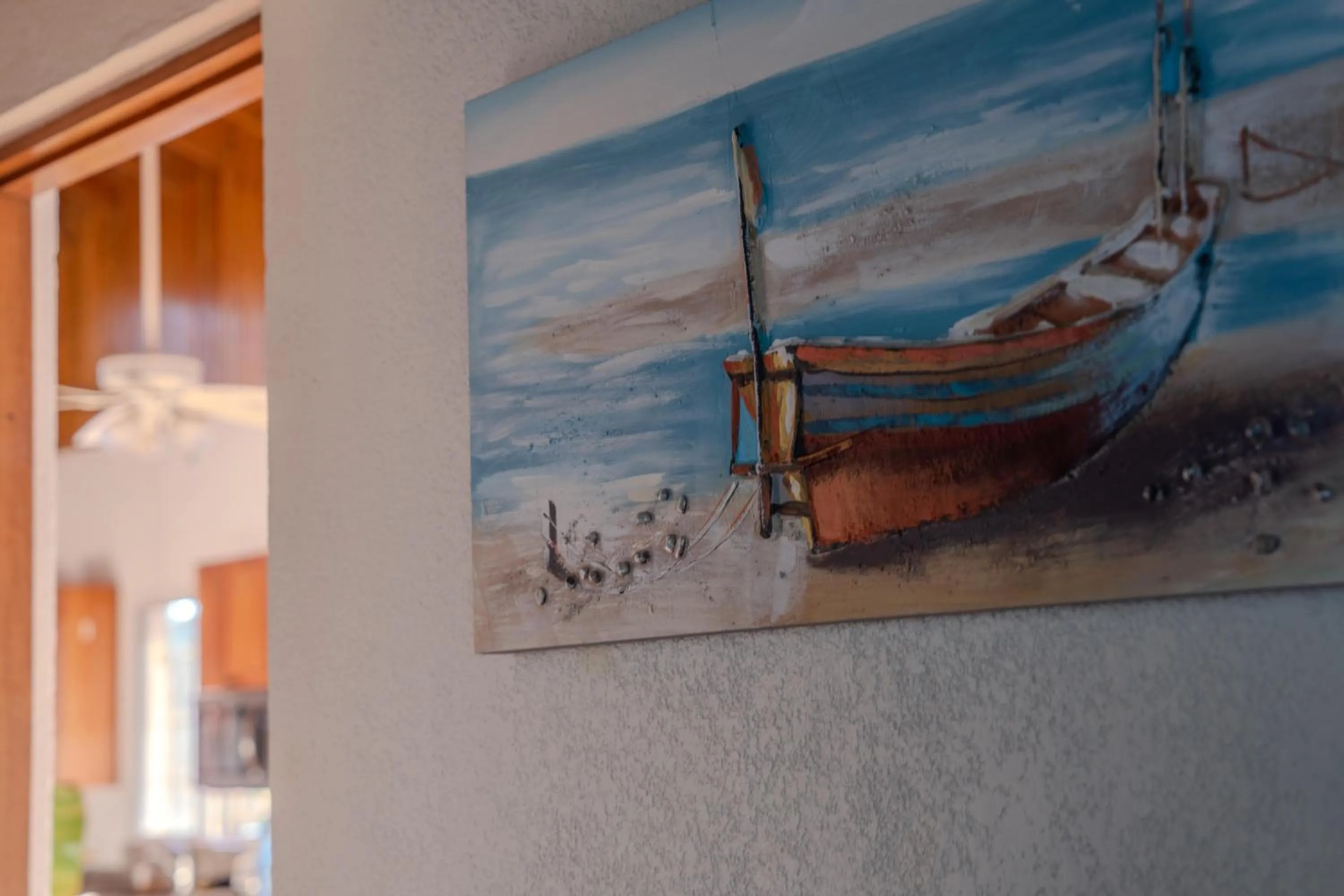 Decorative detail in Seaside Inn Roatan