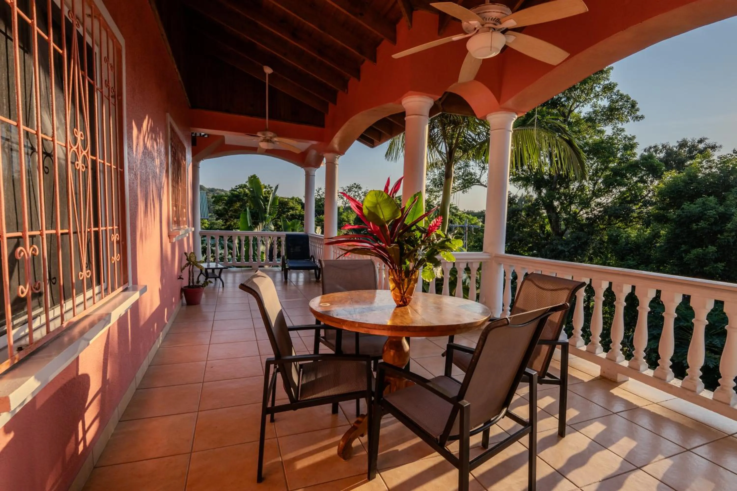 Balcony/Terrace in Seaside Inn Roatan