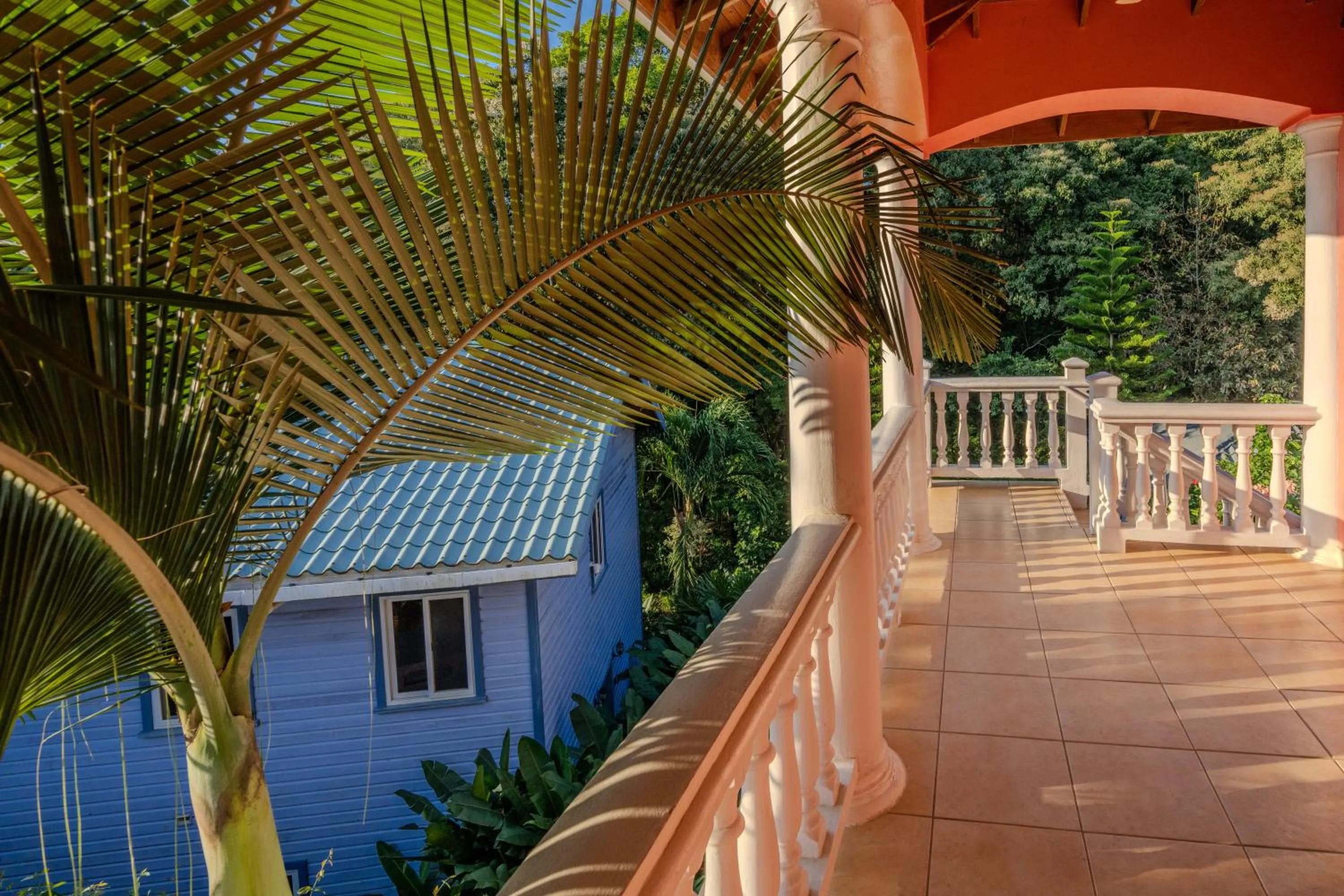 Balcony/Terrace in Seaside Inn Roatan