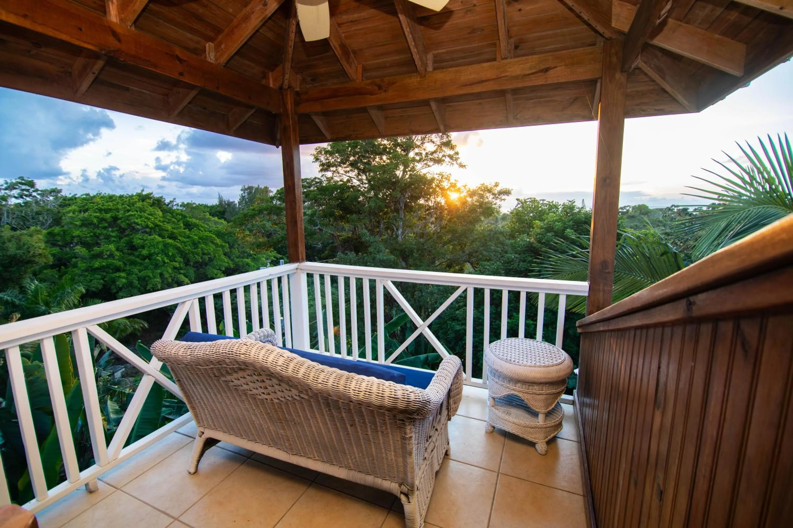 Balcony/Terrace in Seaside Inn Roatan