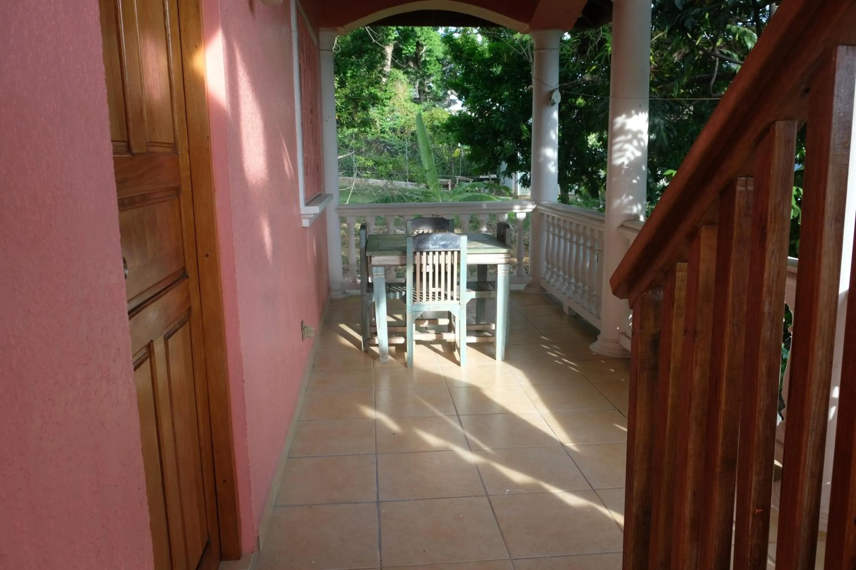 Balcony/Terrace in Seaside Inn Roatan
