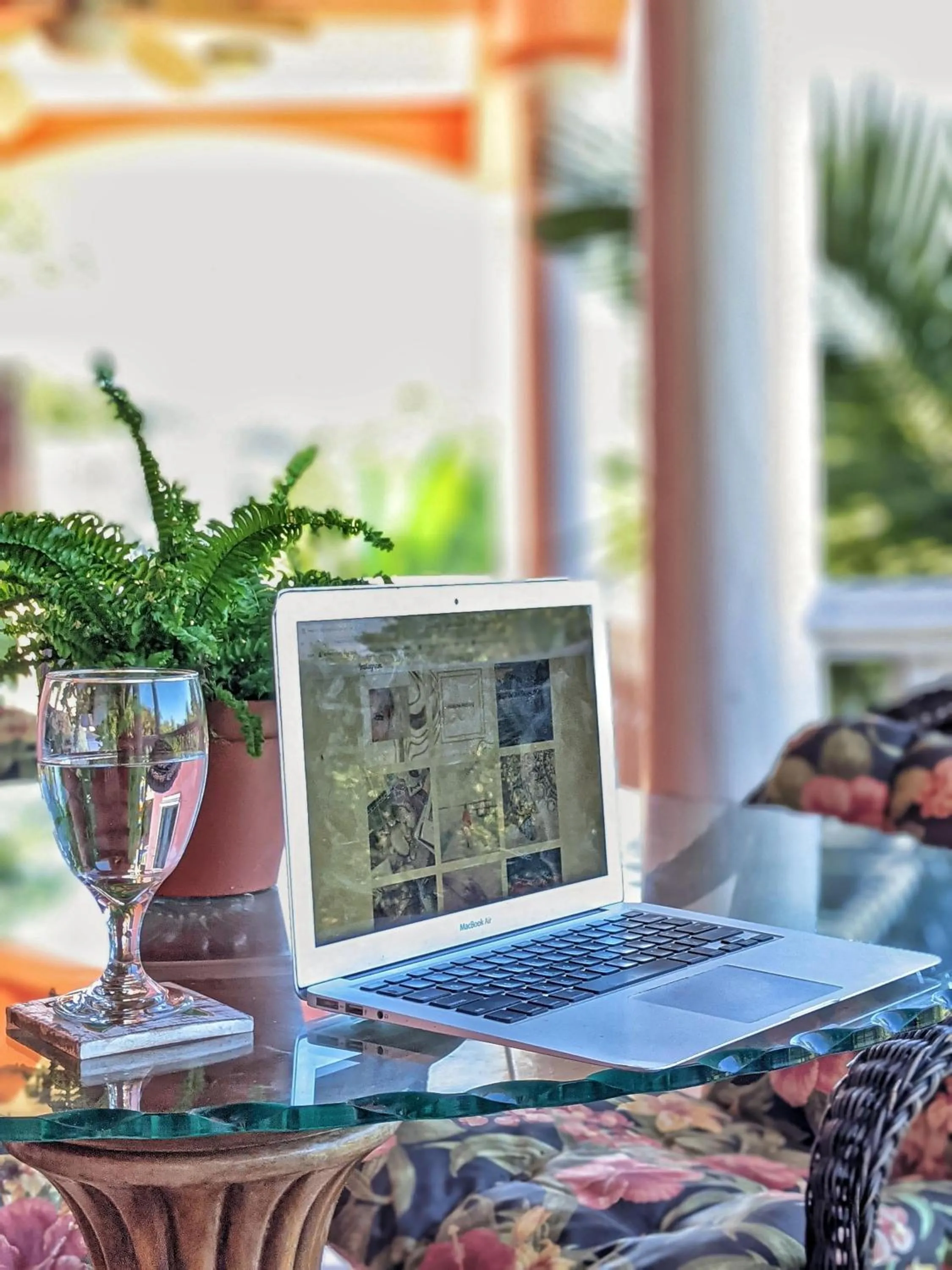 Balcony/Terrace in Seaside Inn Roatan