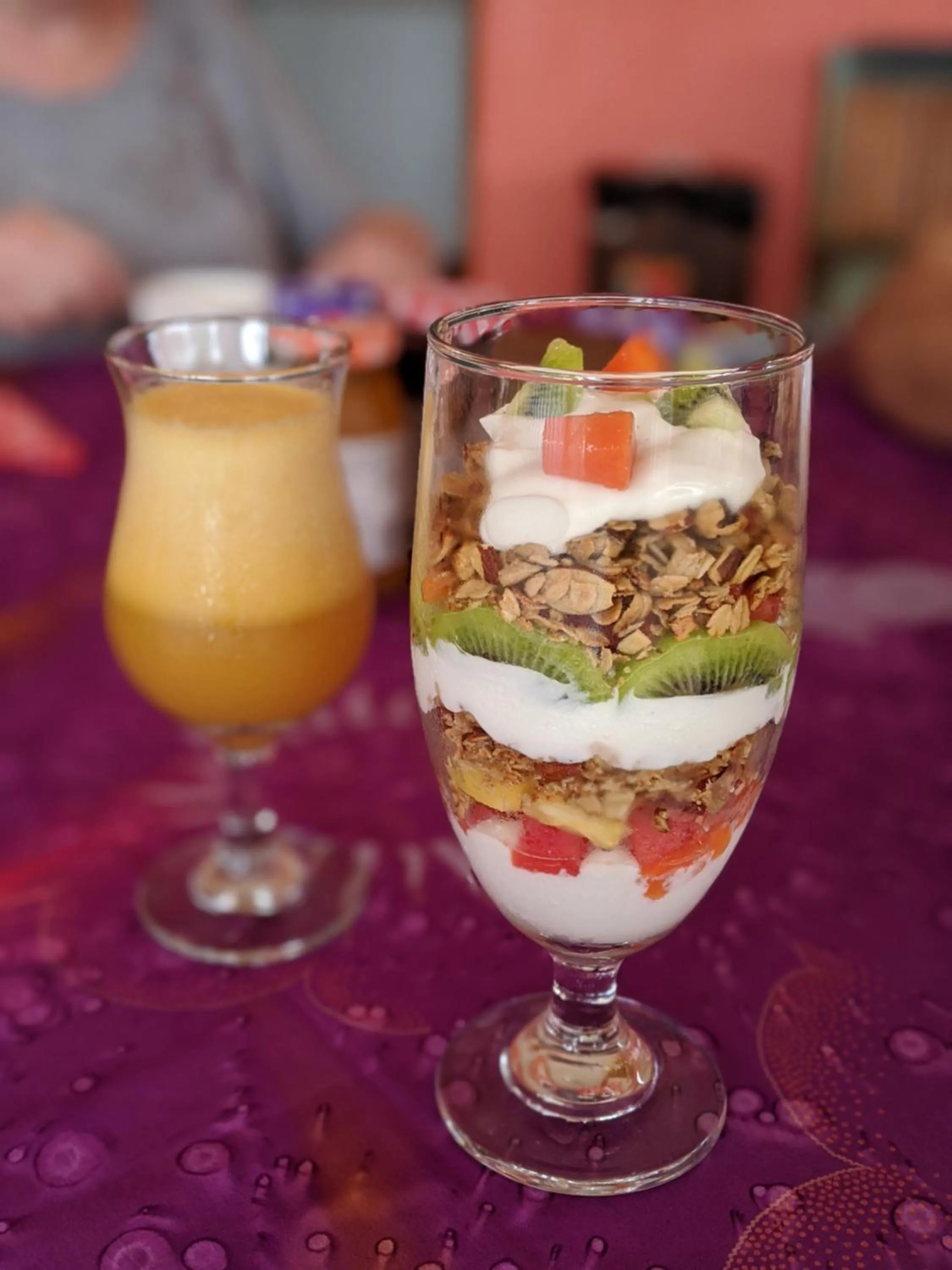 Food and drinks in Seaside Inn Roatan