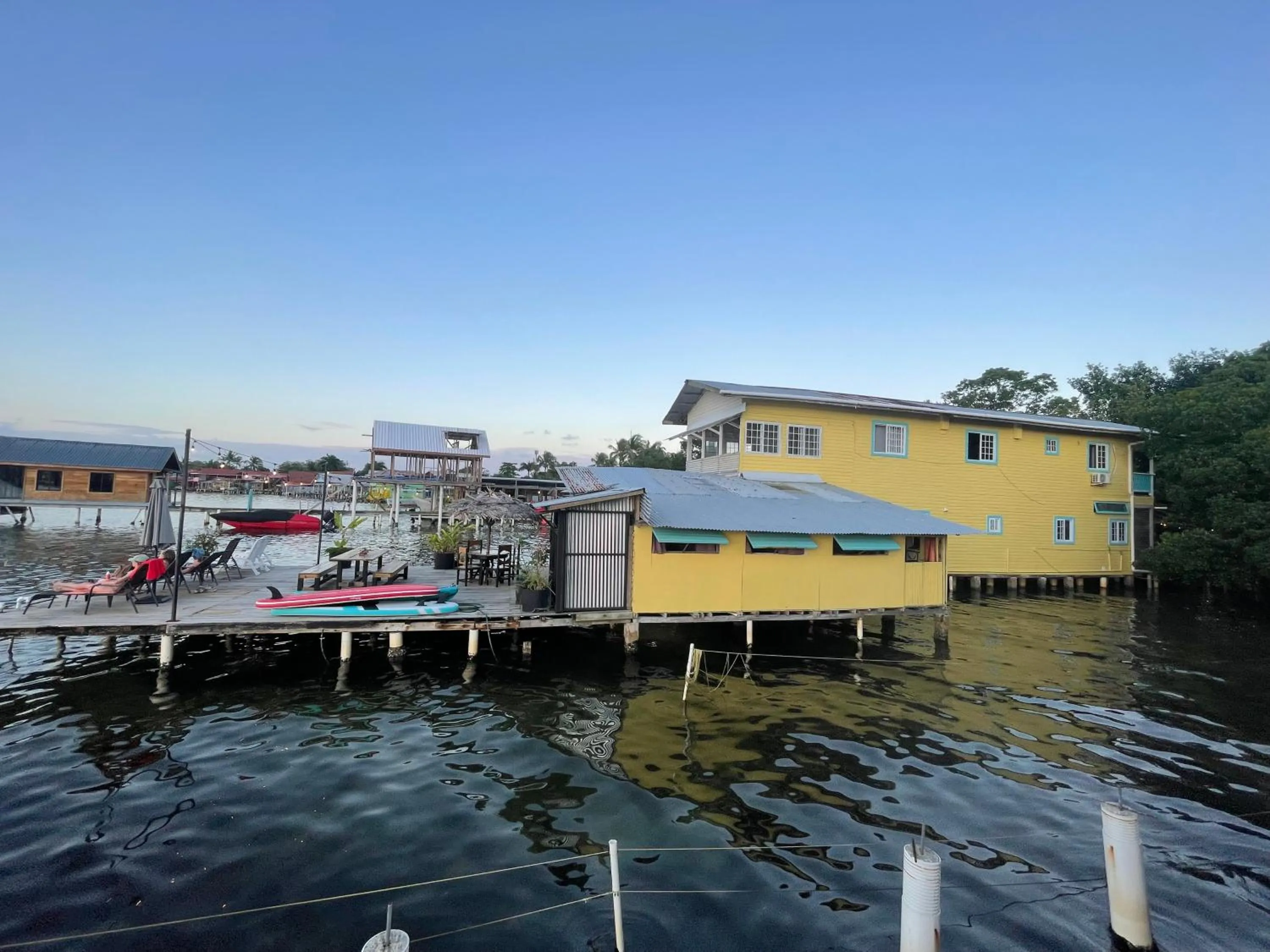 Property building in Barrbra BnB Over The Sea