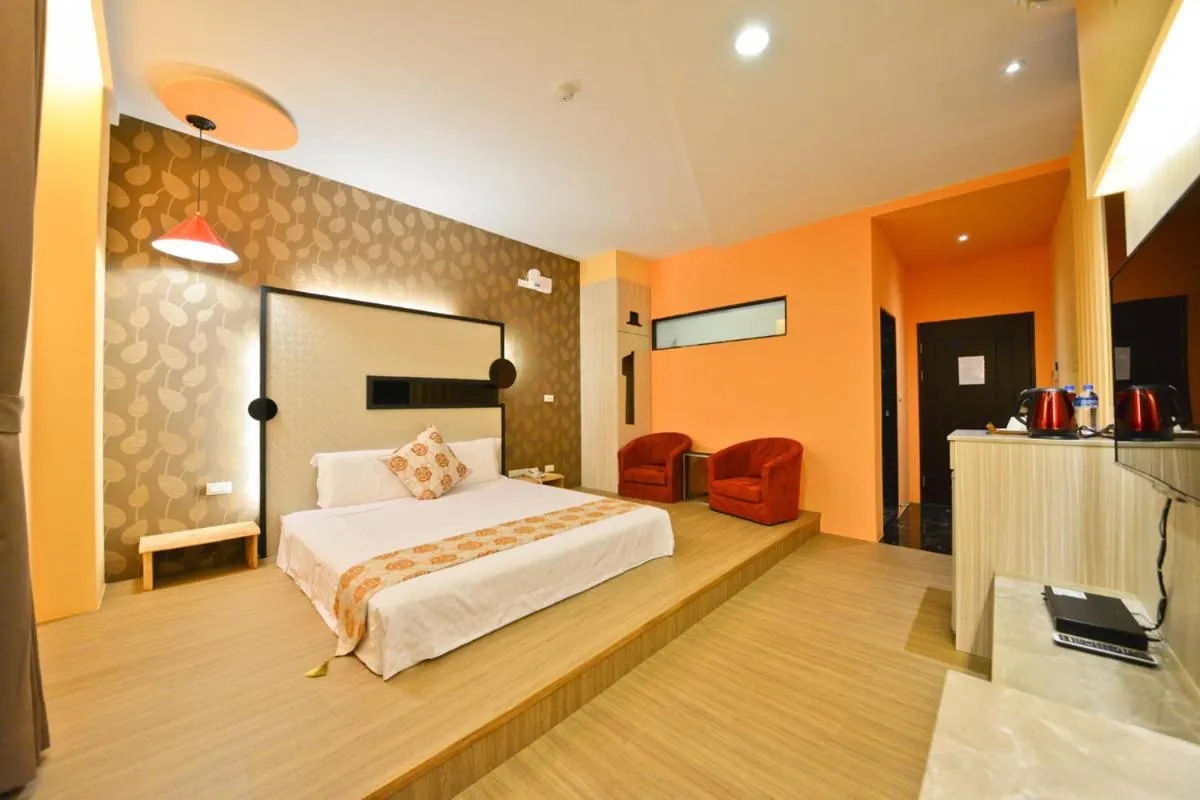 Bed in Oceanic Pearl Resort