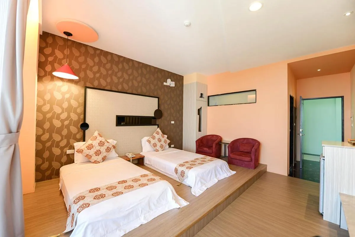 Bed in Oceanic Pearl Resort