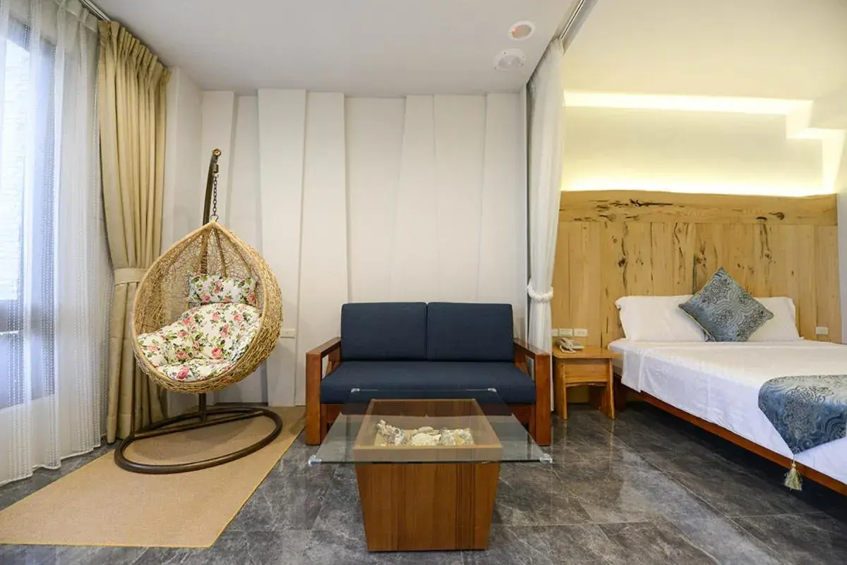 Garden View Deluxe Double Room with Bathtub in Oceanic Pearl Resort Garden View Deluxe Double Room with Bathtub in Oceanic Pearl Resort