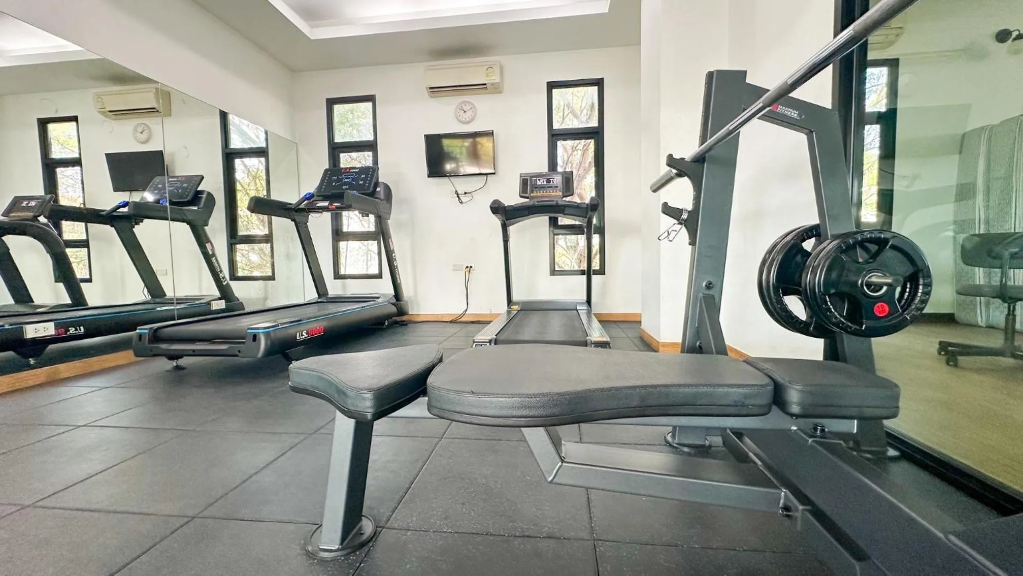 Fitness centre/facilities in The Corner Lodge