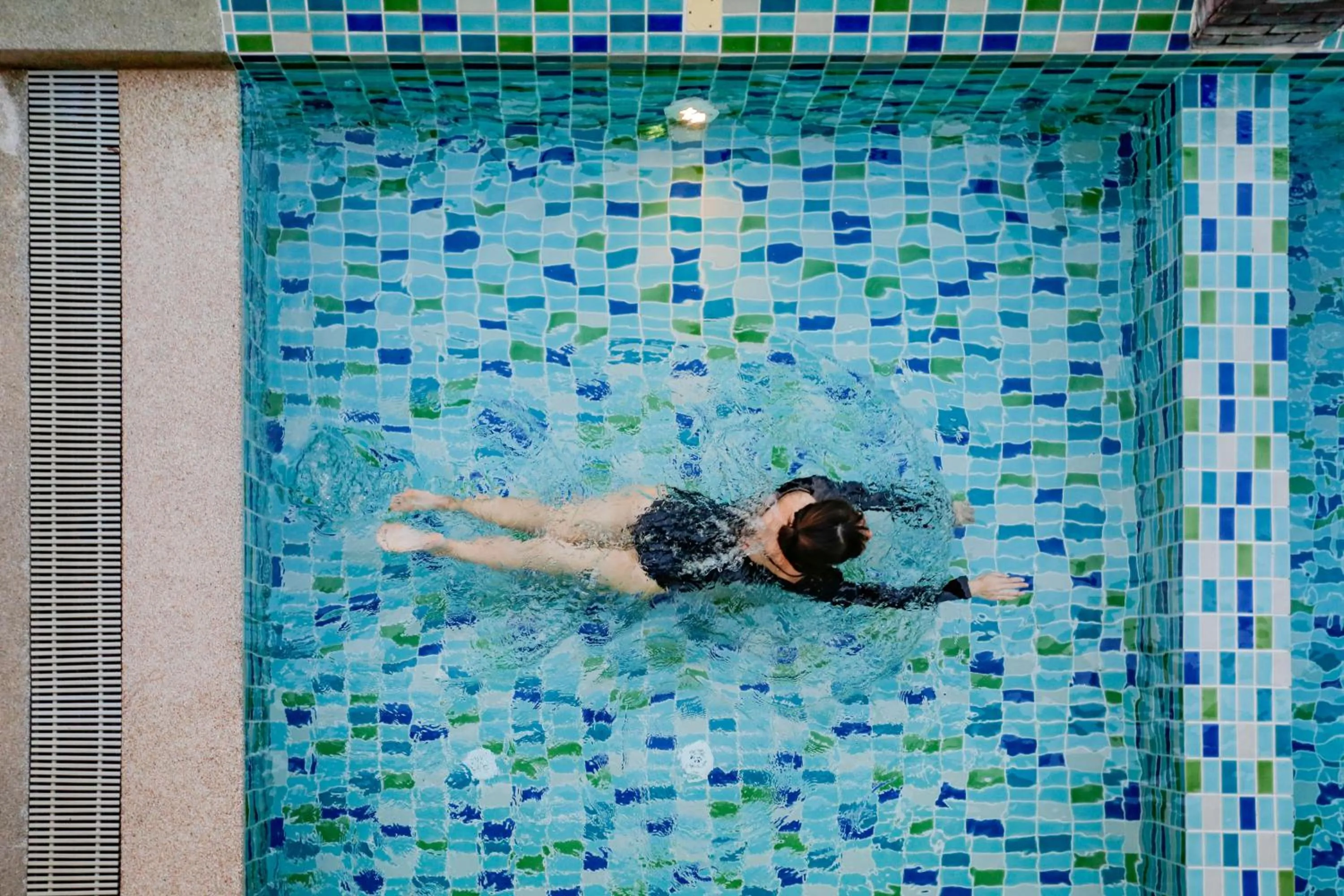 Swimming pool in The Corner Lodge