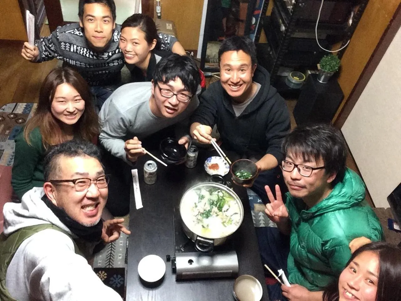 Guests in Norishicoauto Guesthouse