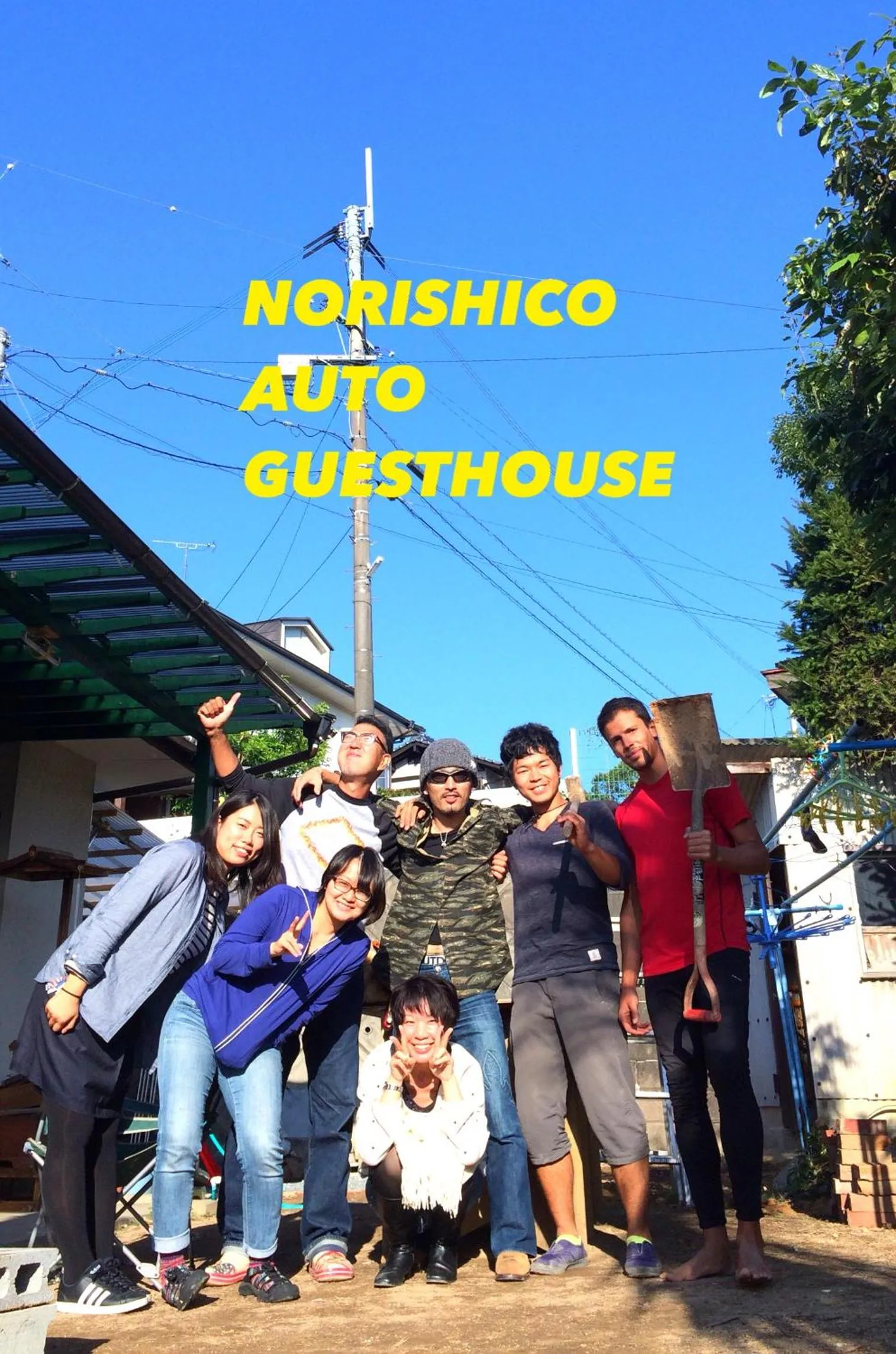 Guests in Norishicoauto Guesthouse