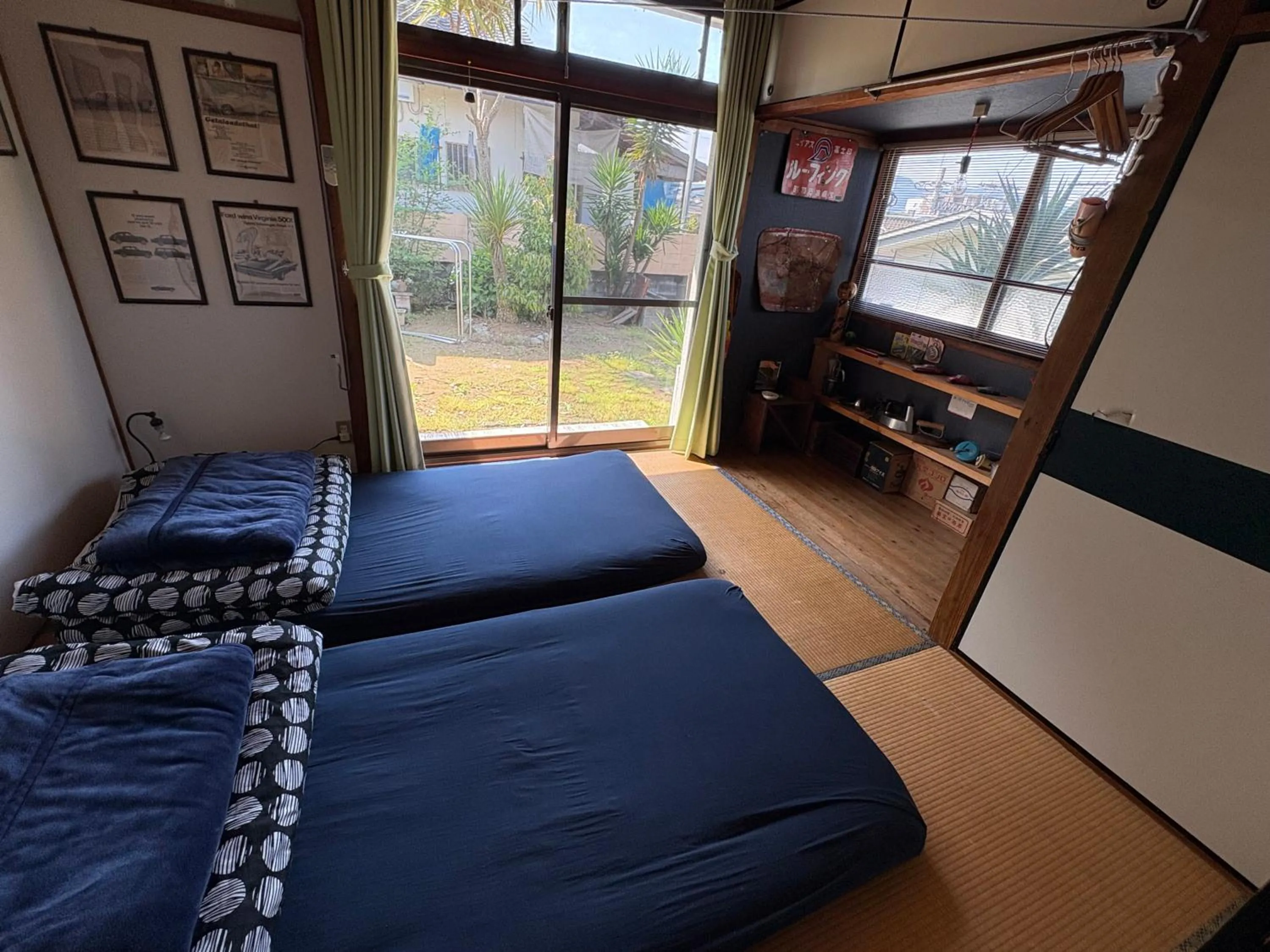Bed in Norishicoauto Guesthouse