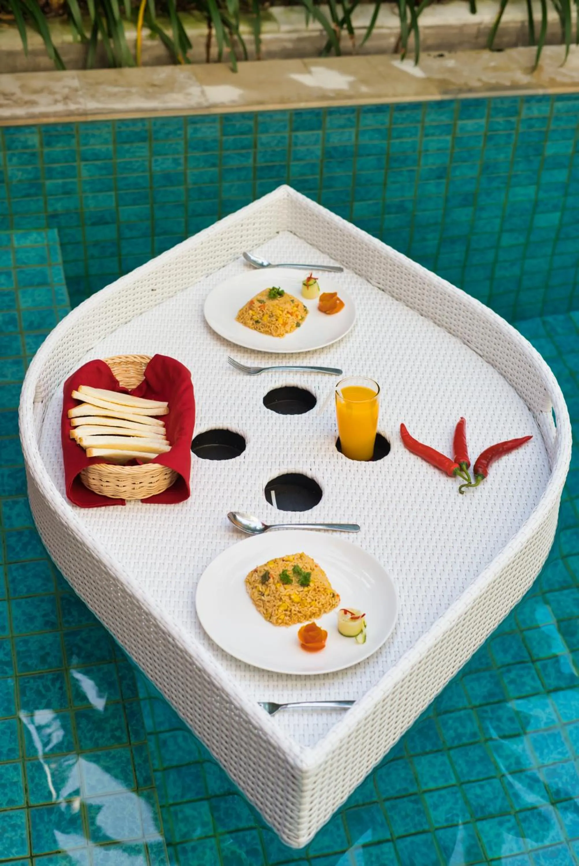 Continental breakfast in Sotis Villas