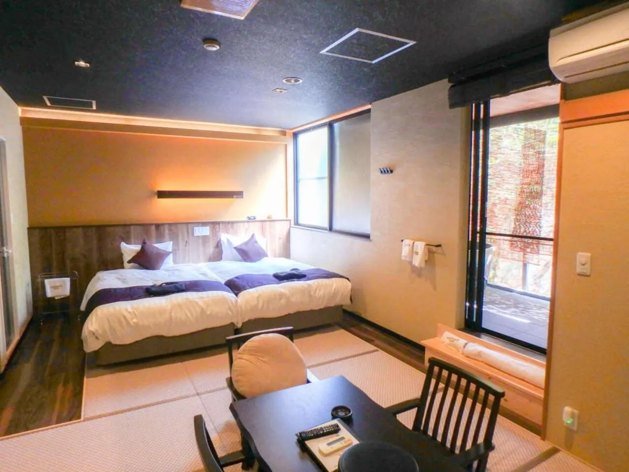 Photo of the whole room, Bed in LiVEMAX RESORT Aki Miyahama Onsen
