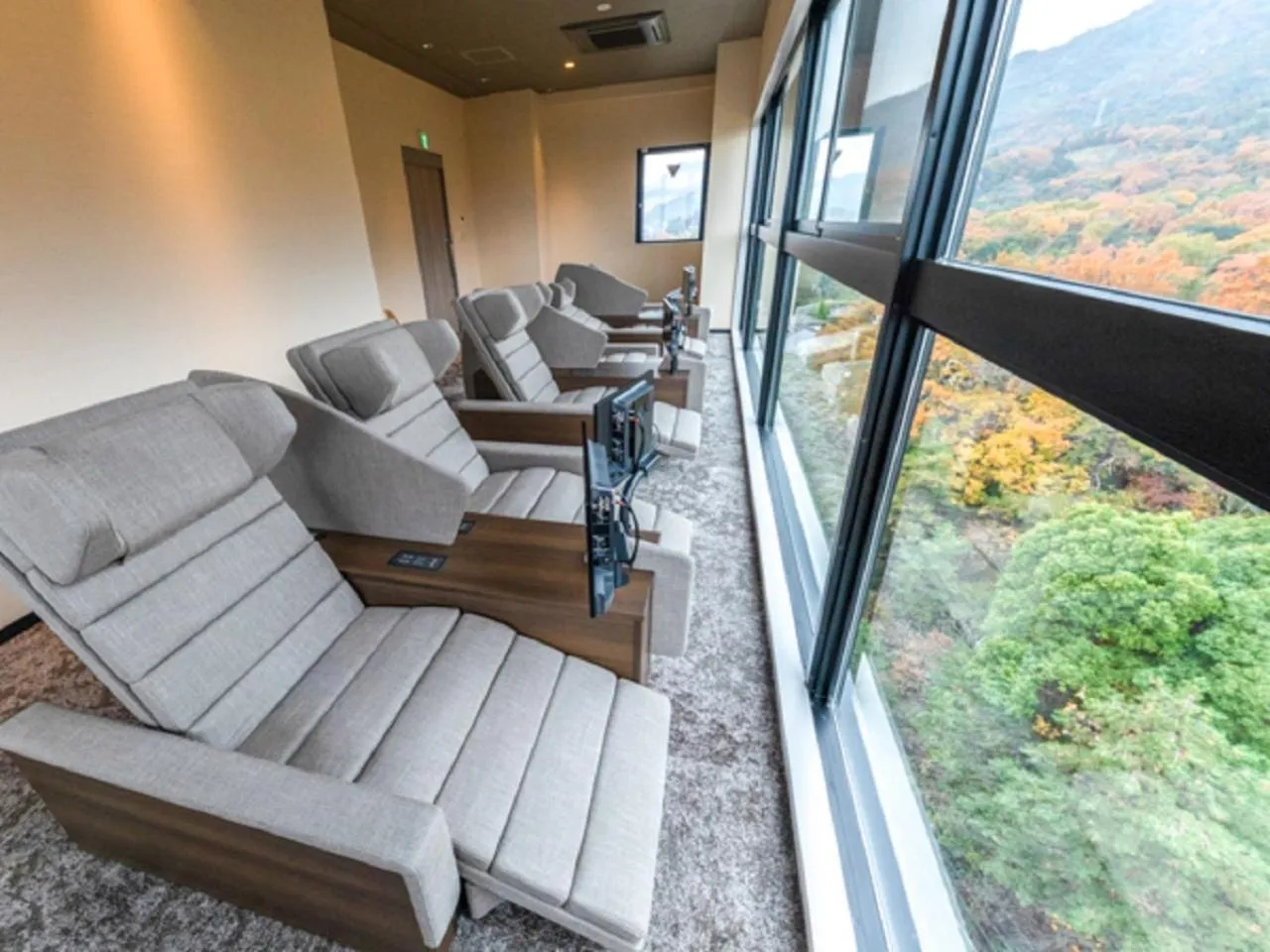 Living room in LiVEMAX RESORT Aki Miyahama Onsen