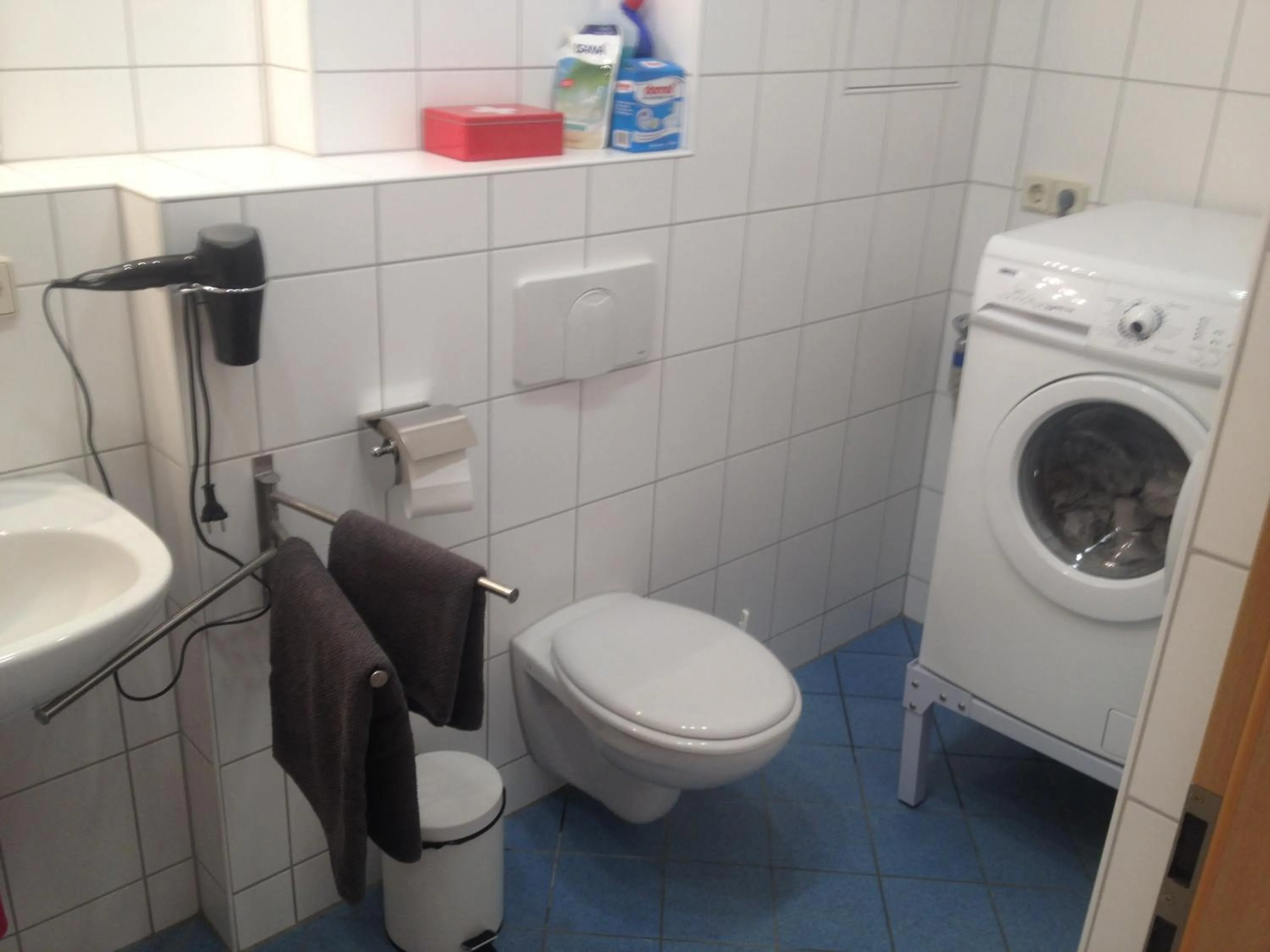Toilet in Apartment Naumann