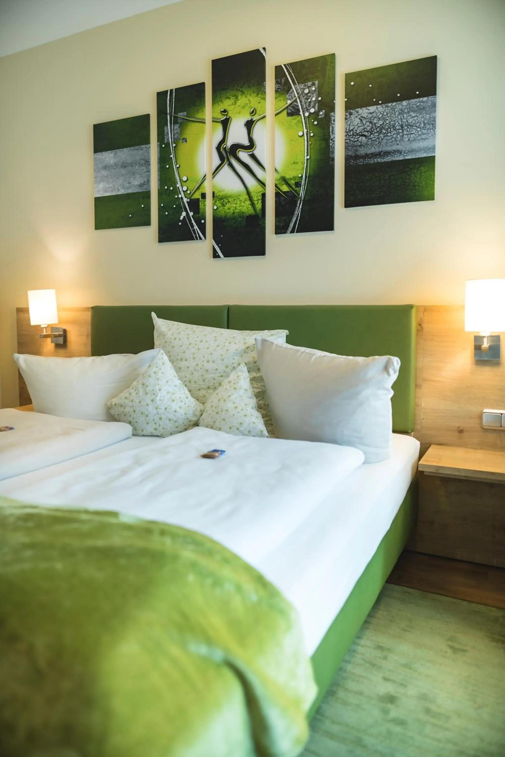 Bedroom, Bed in Gasthof - Hotel Zur Post