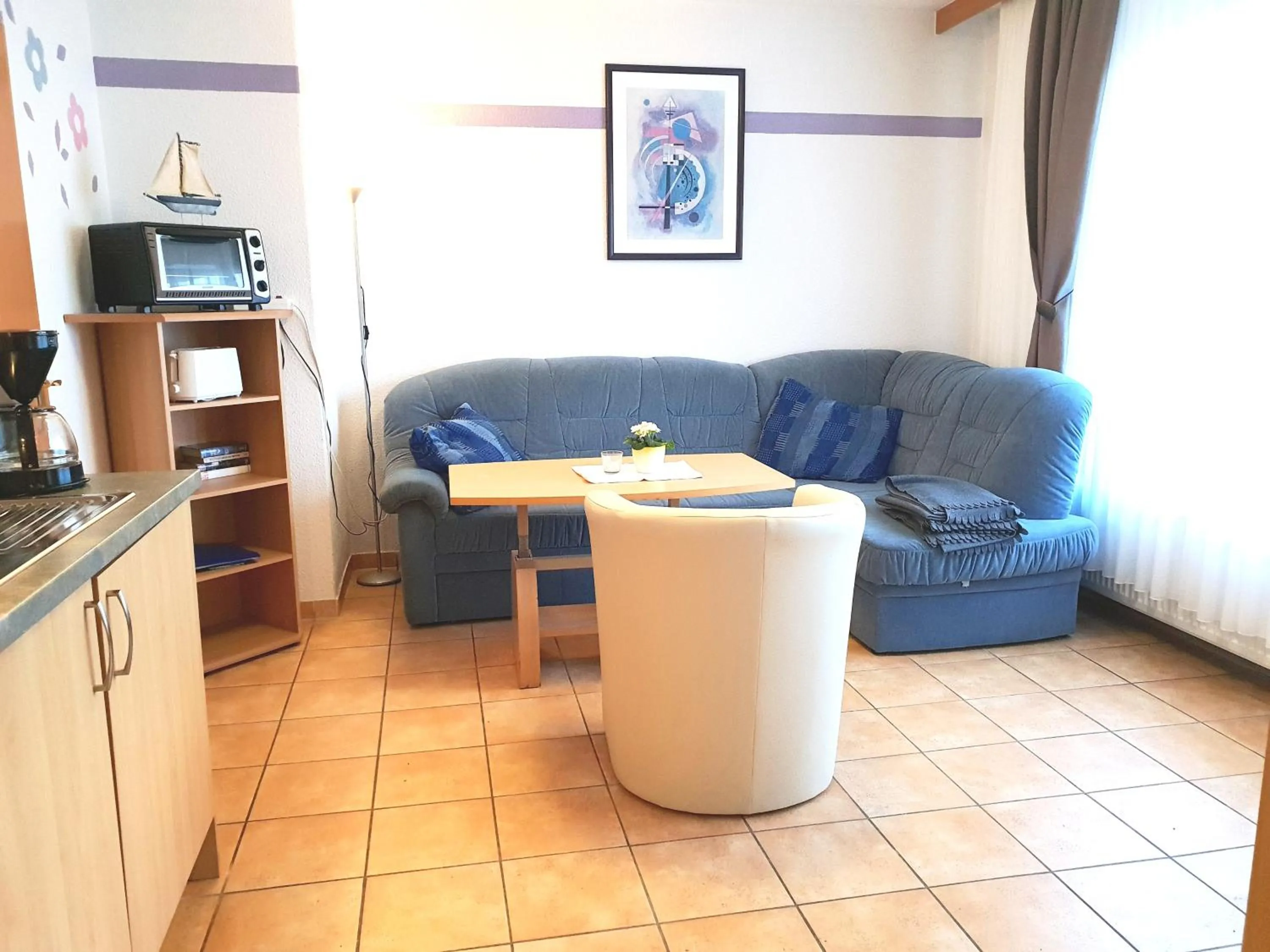 Living room in Feriendomizil am Hafen