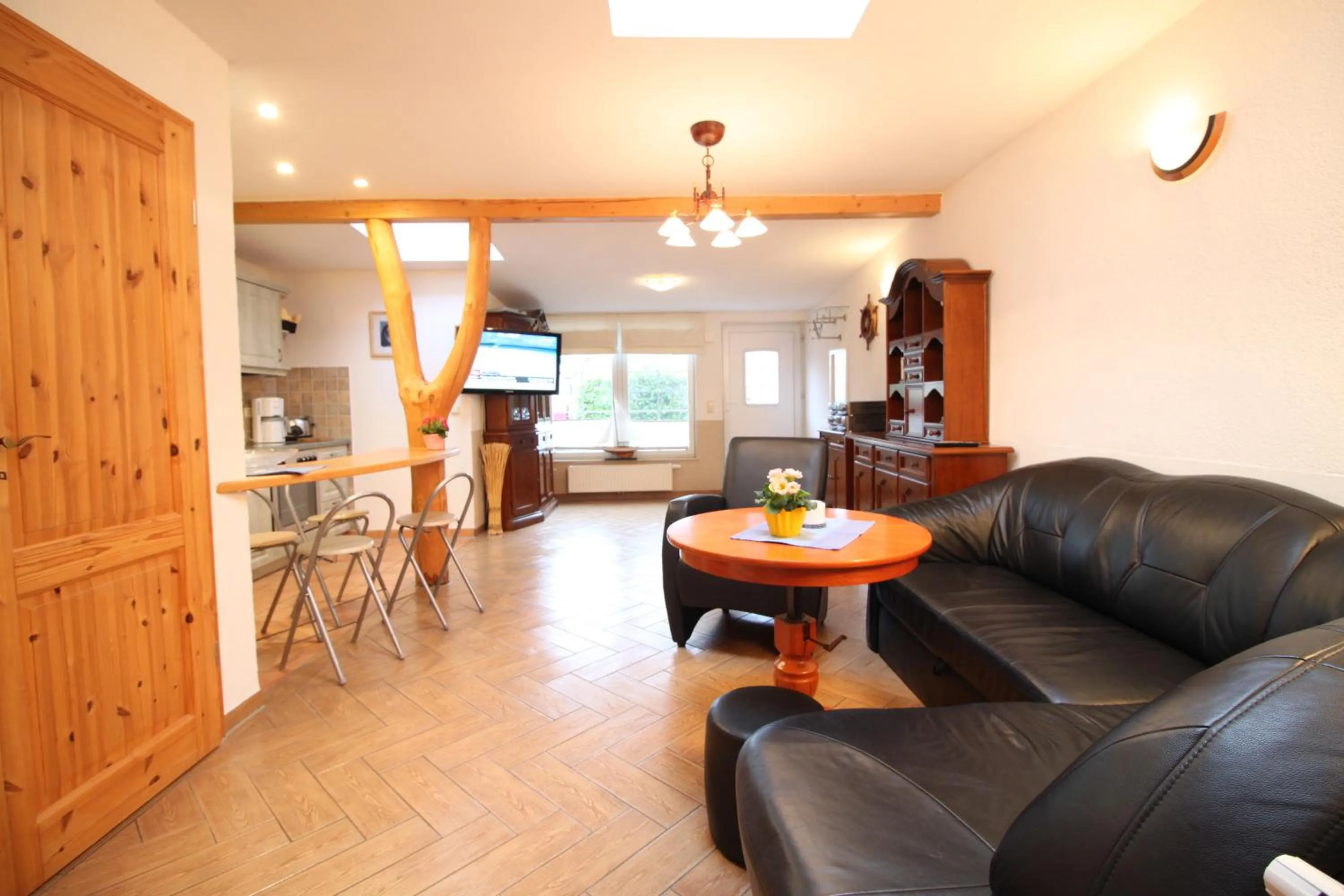 Living room in Feriendomizil am Hafen