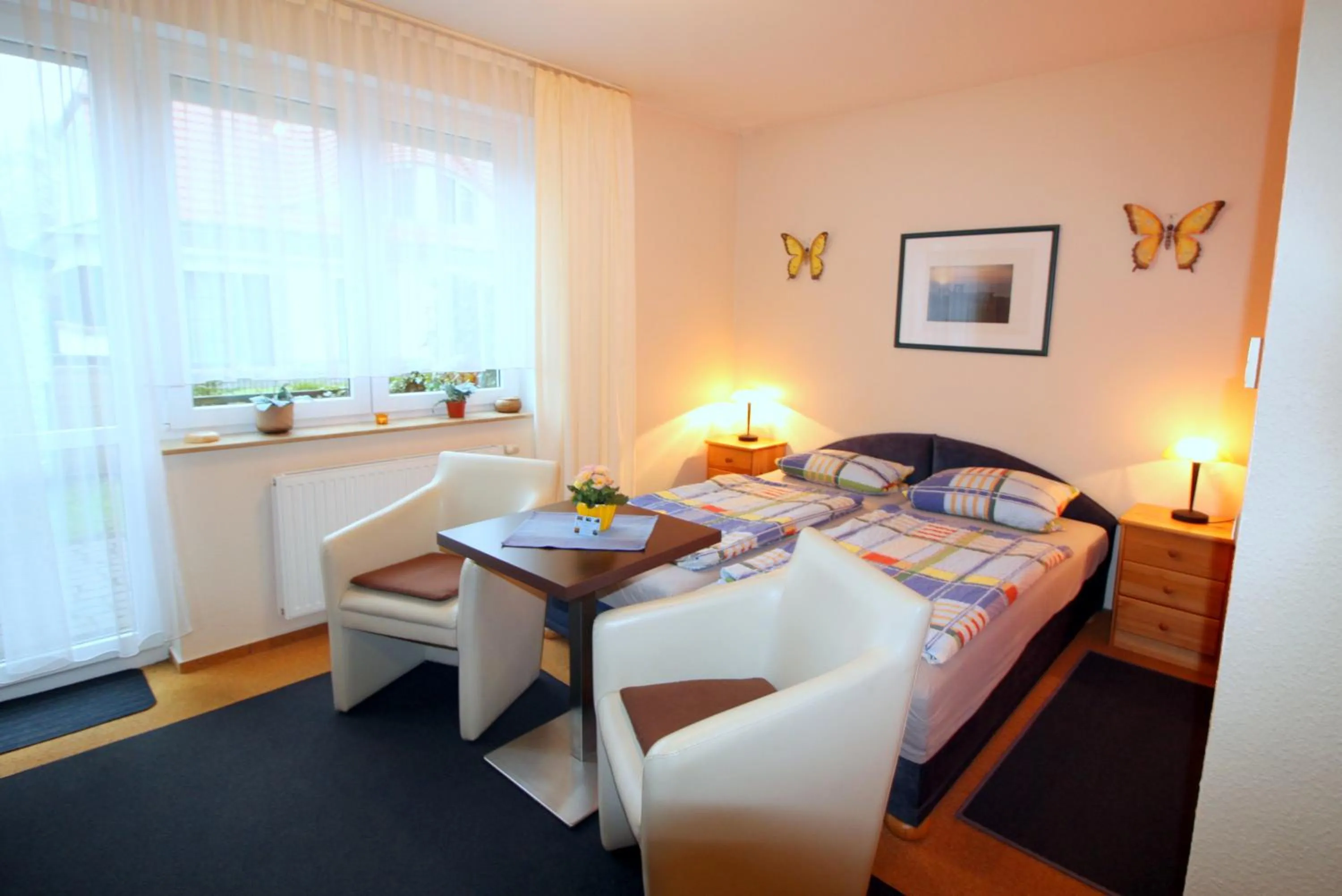 Photo of the whole room, Bed in Feriendomizil am Hafen