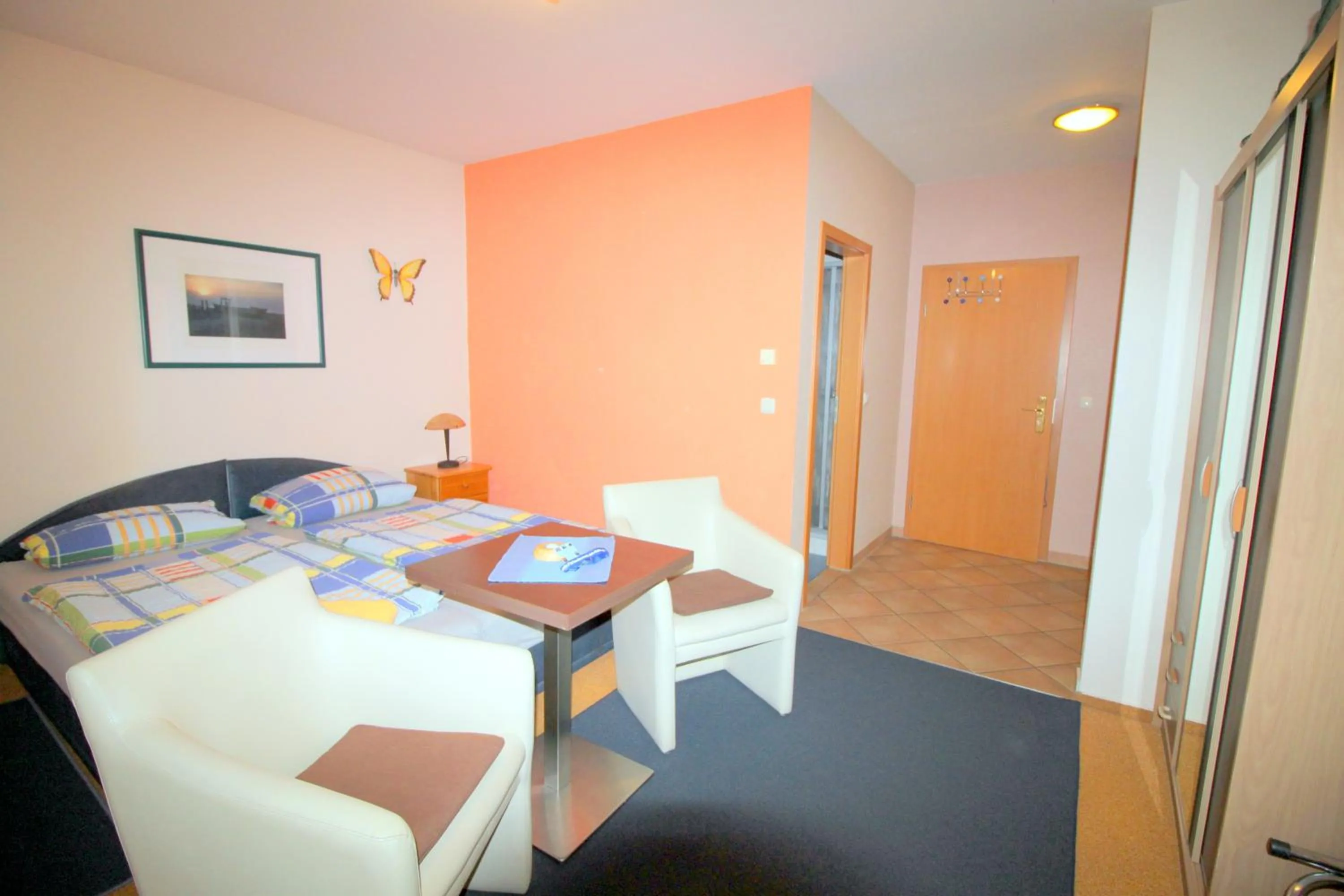 Photo of the whole room, Bed in Feriendomizil am Hafen