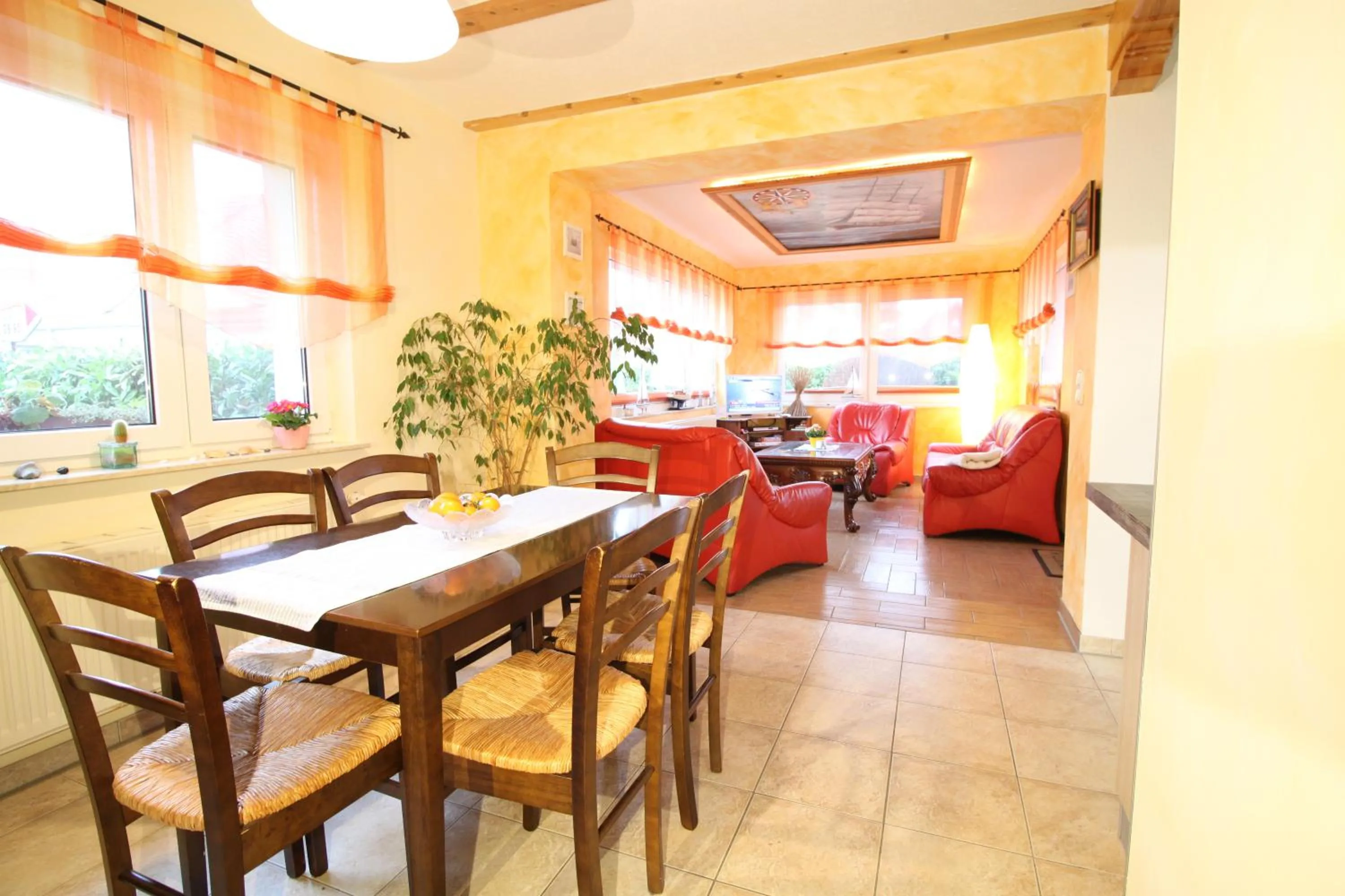 Living room in Feriendomizil am Hafen