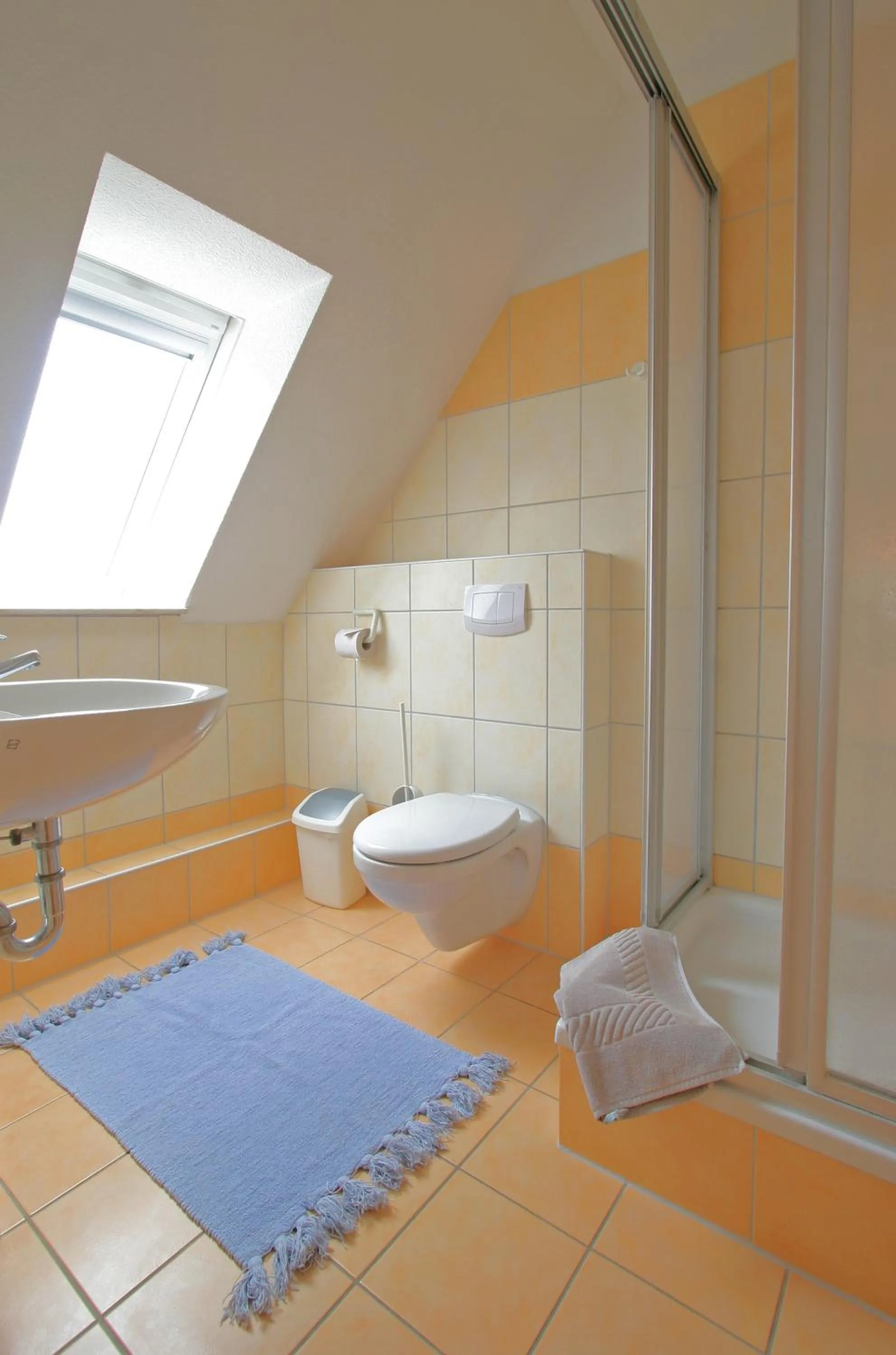 Bathroom in Feriendomizil am Hafen