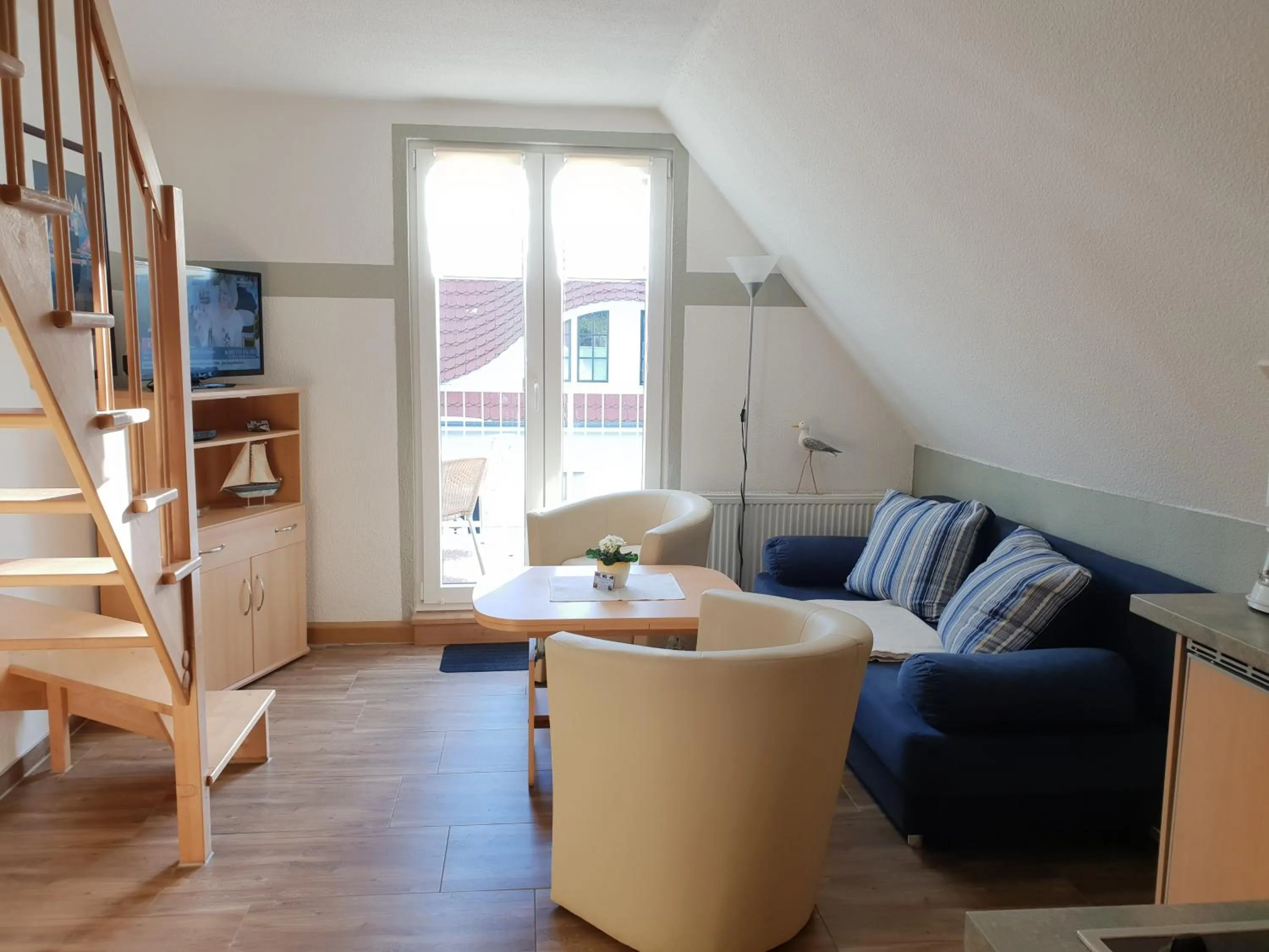 Living room in Feriendomizil am Hafen