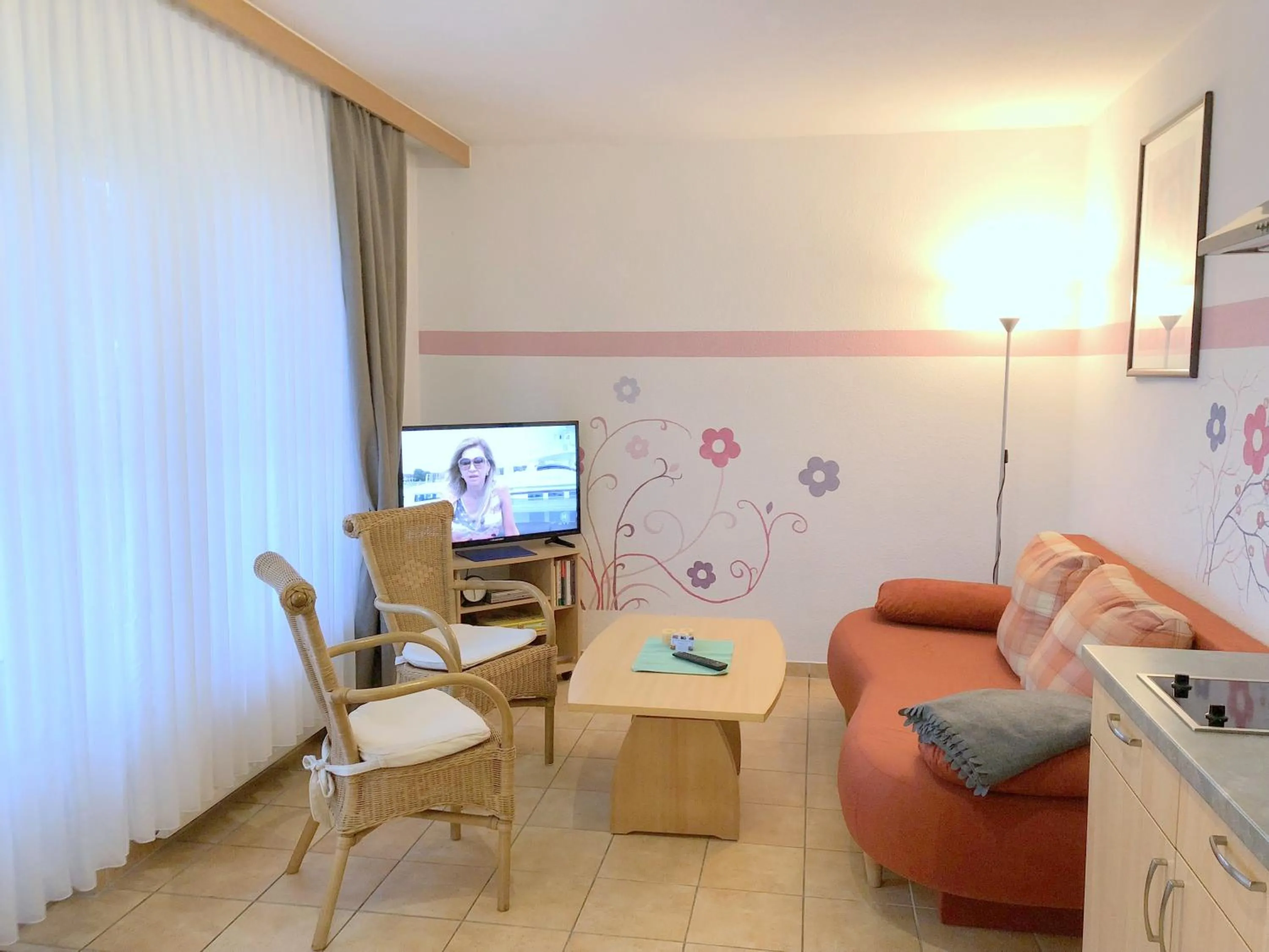 Living room in Feriendomizil am Hafen
