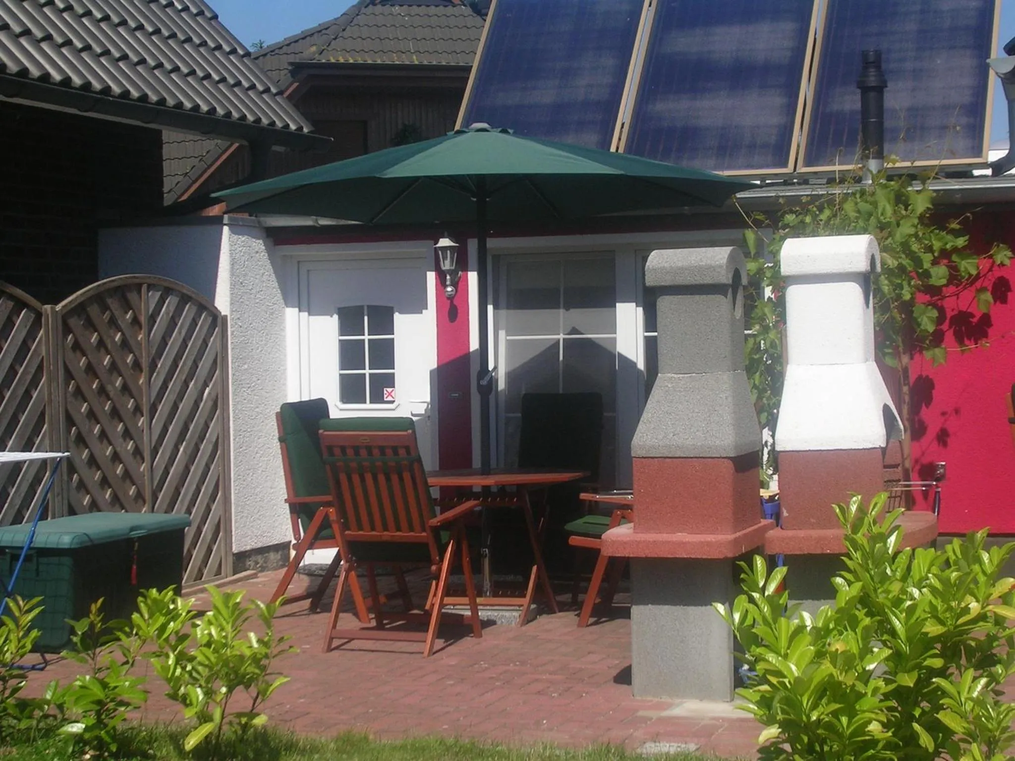 BBQ facilities in Feriendomizil am Hafen