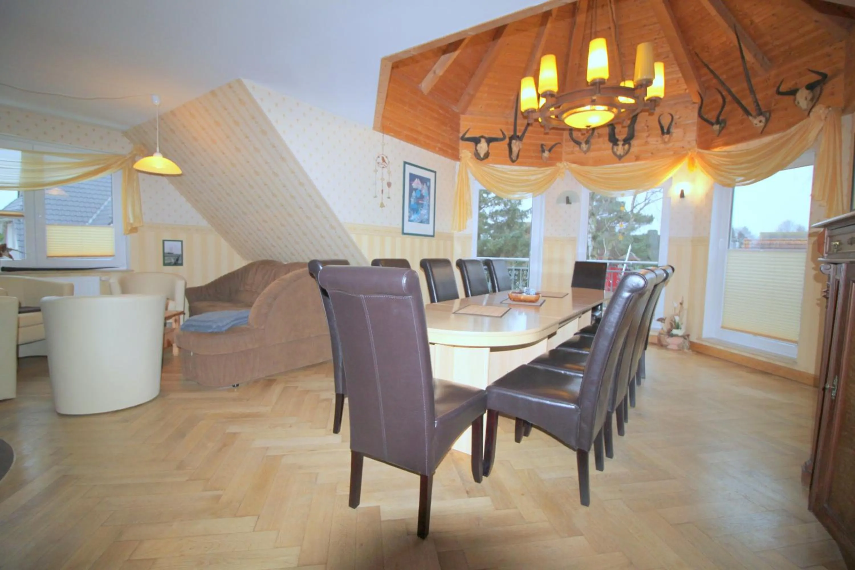 Living room in Feriendomizil am Hafen