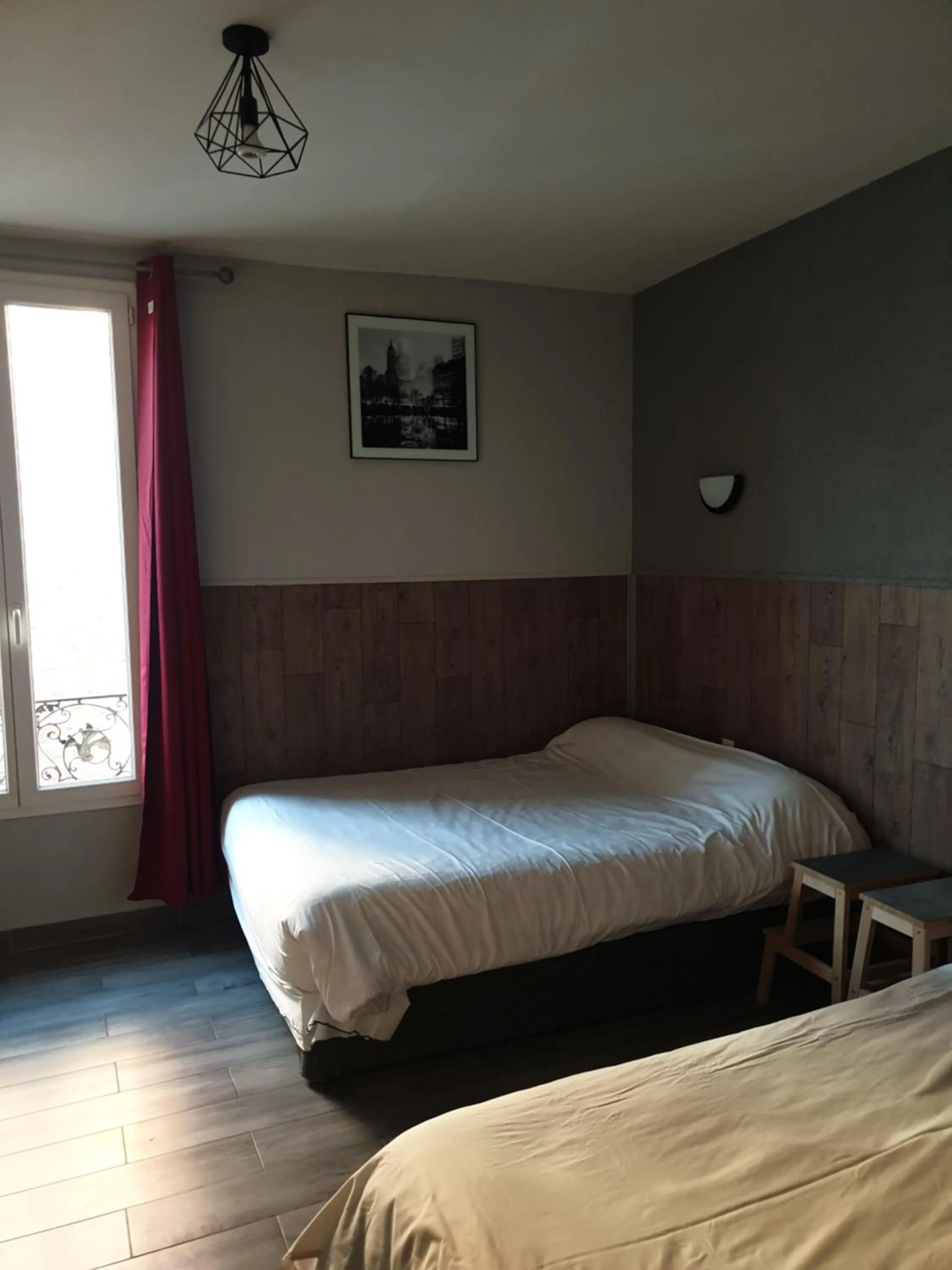 Bed in Hôtel Belfort