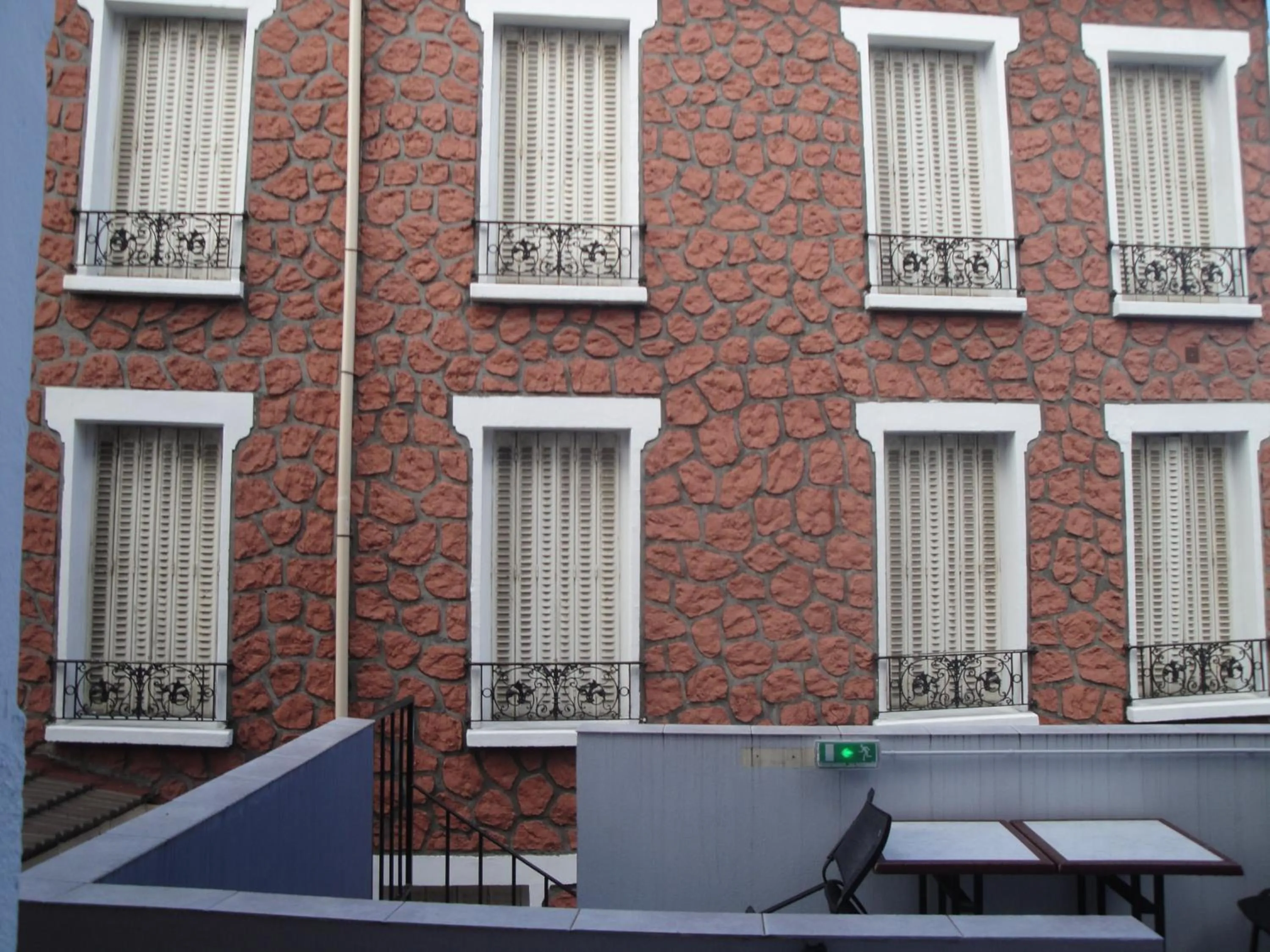 Balcony/Terrace in Hôtel Belfort