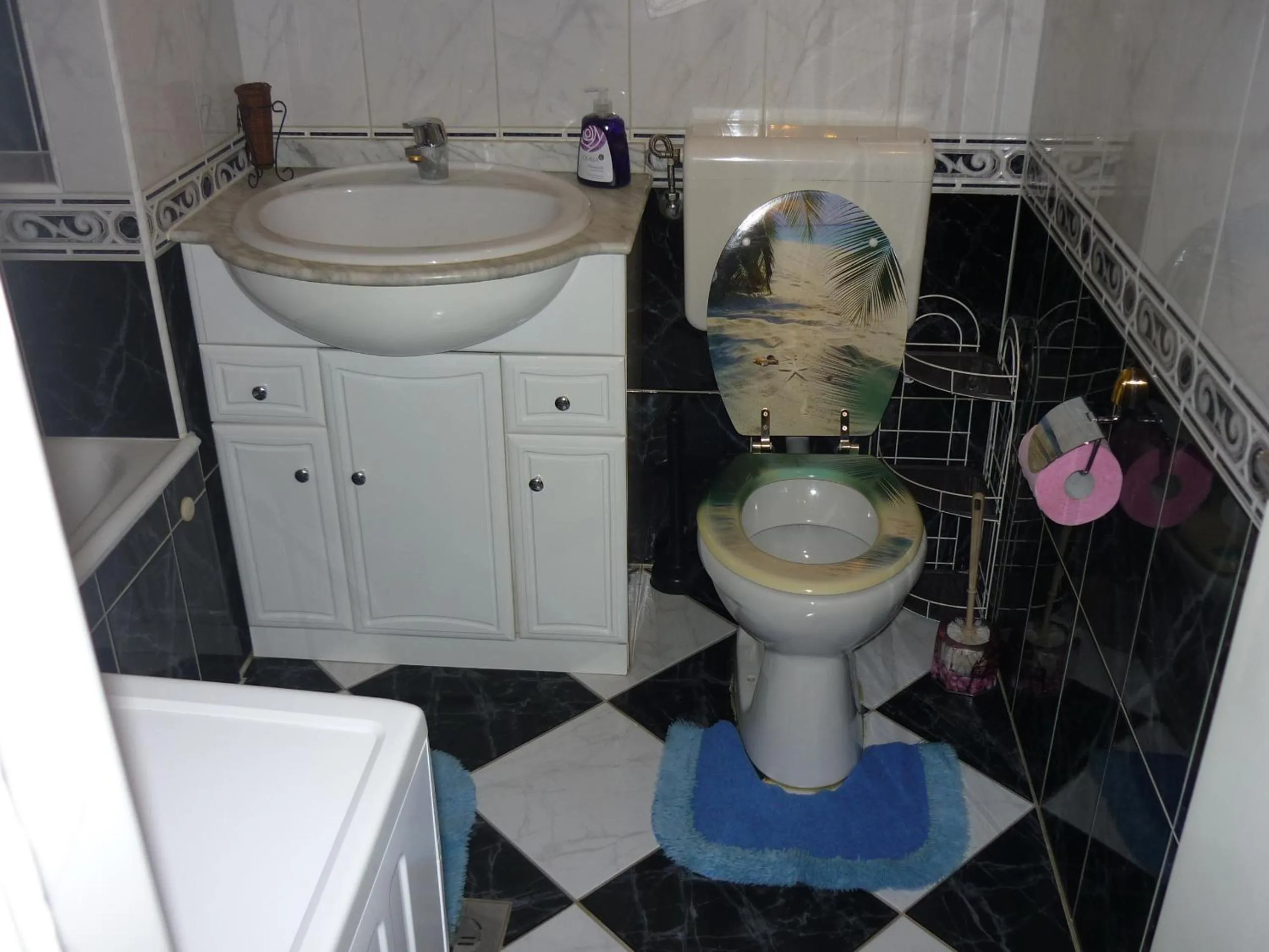 Bathroom in Joe Apartman Budapest