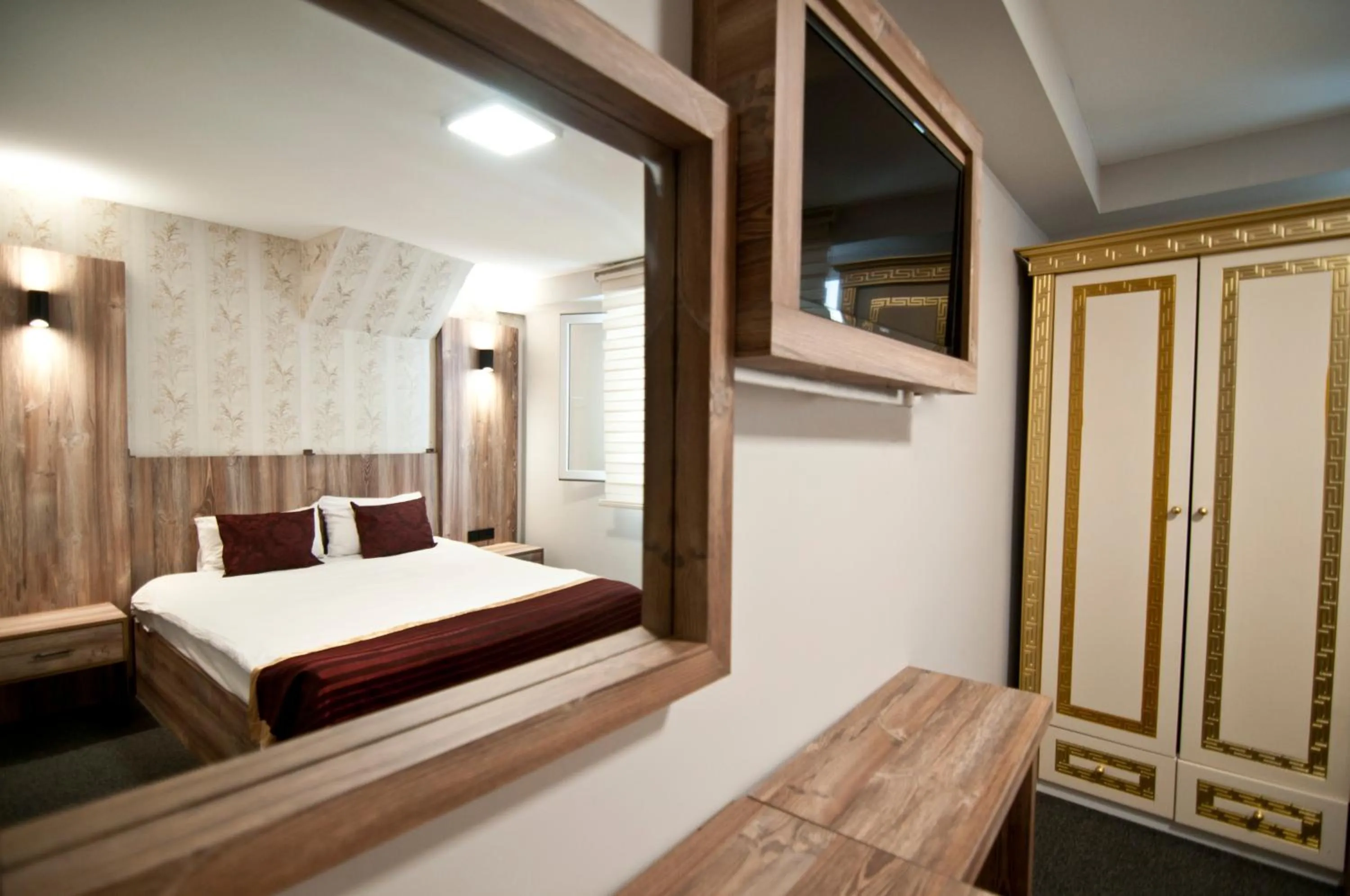 Bed in Vali Konak Hotel Nişantaşı