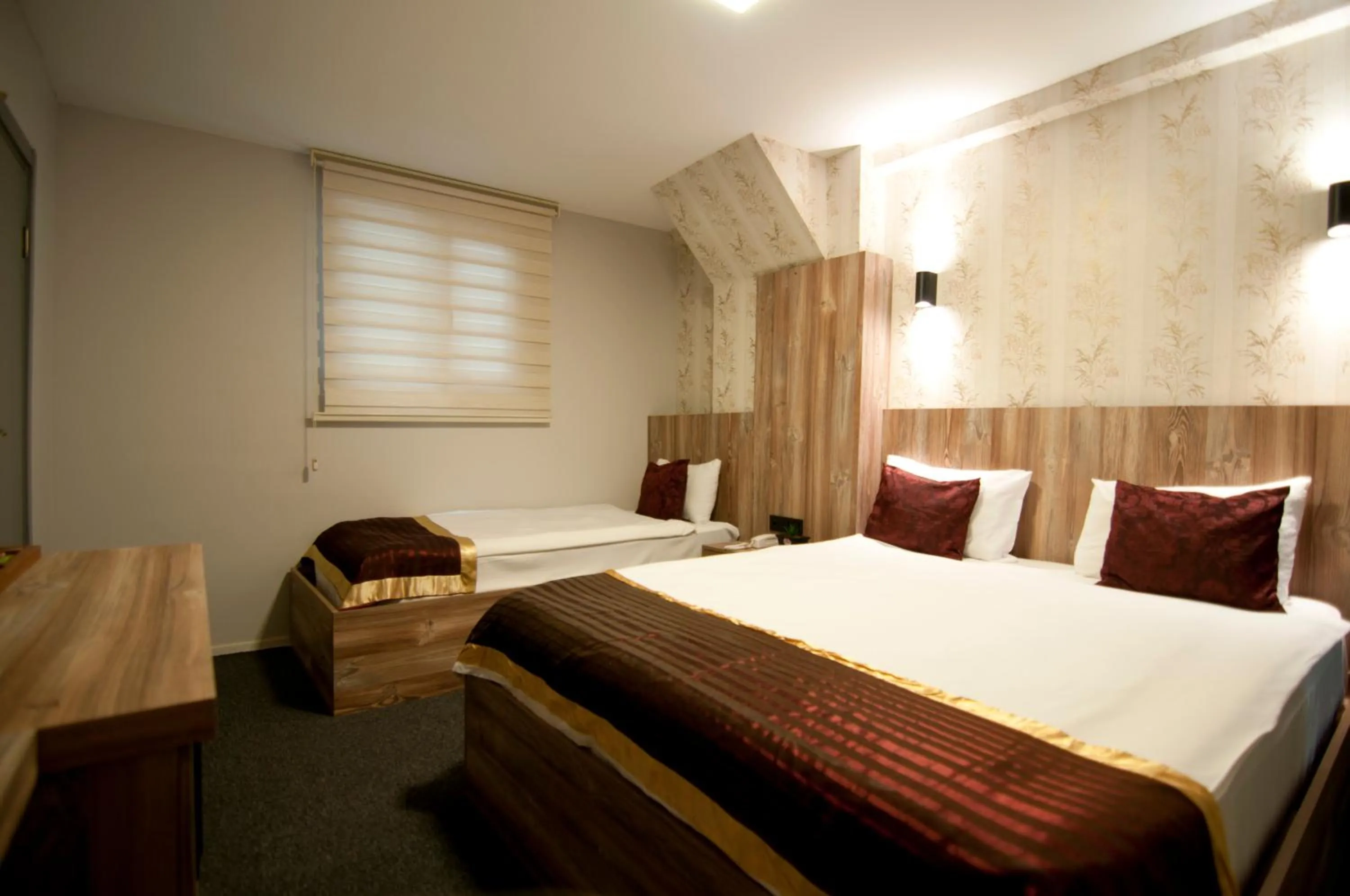 Bed in Vali Konak Hotel Nişantaşı