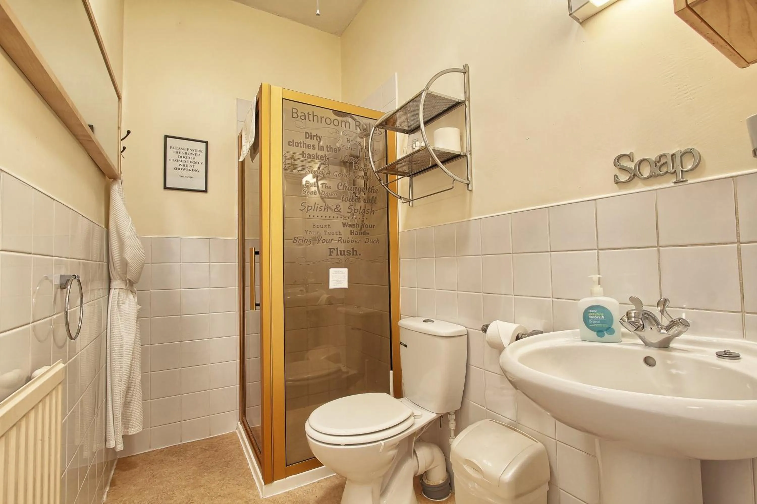 Bathroom in The Stockton Arms Hotel