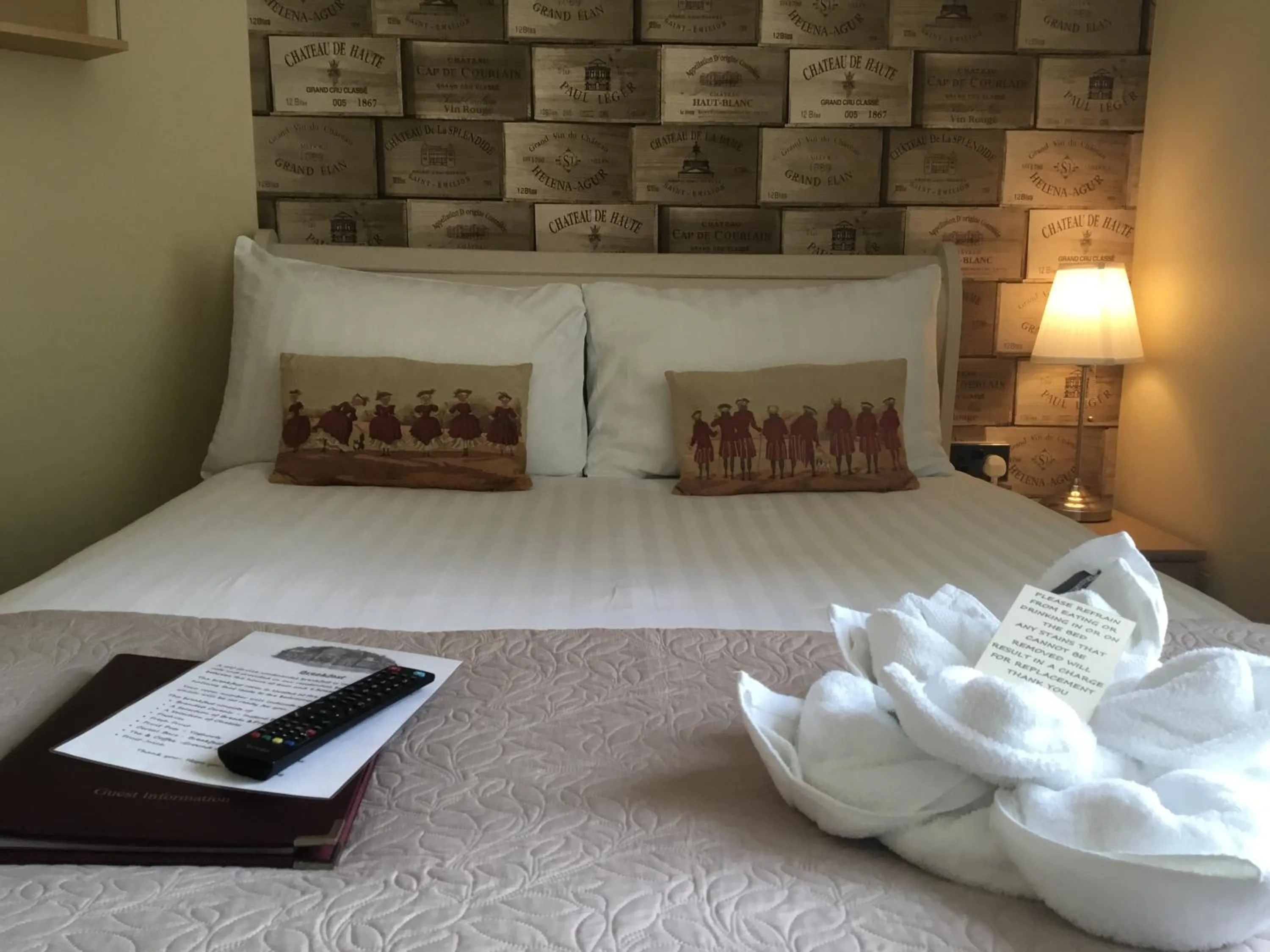 Bedroom in The Stockton Arms Hotel