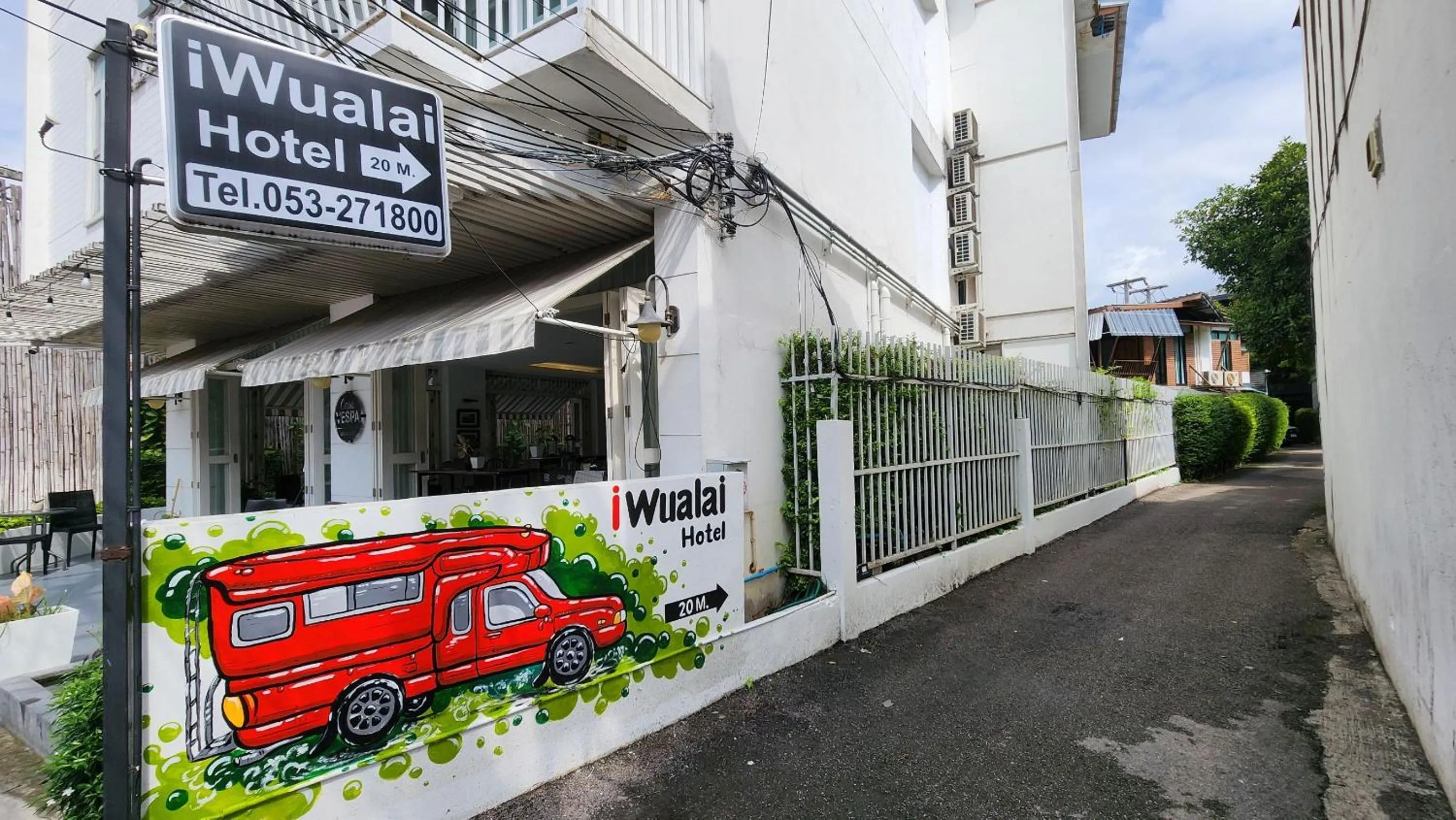 Street view in iWualai Hotel