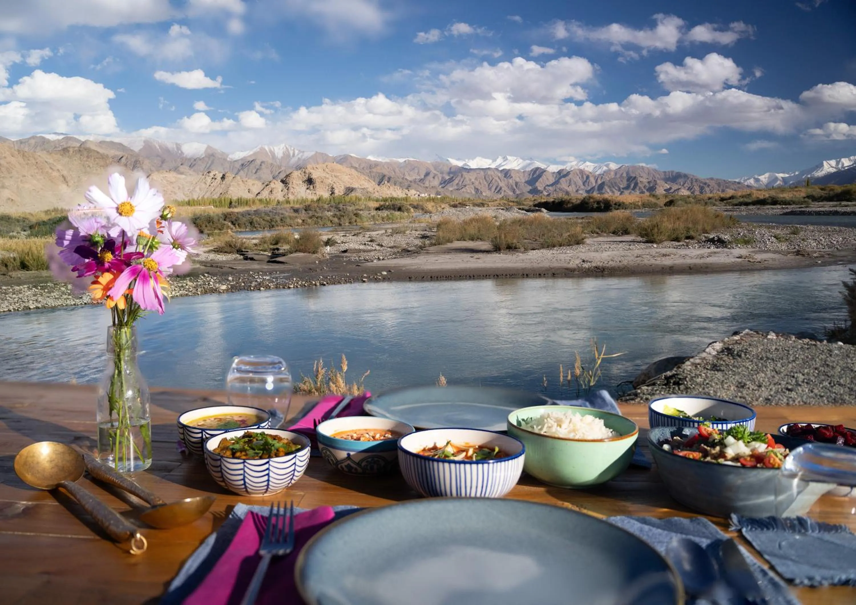 The Indus River Camp
