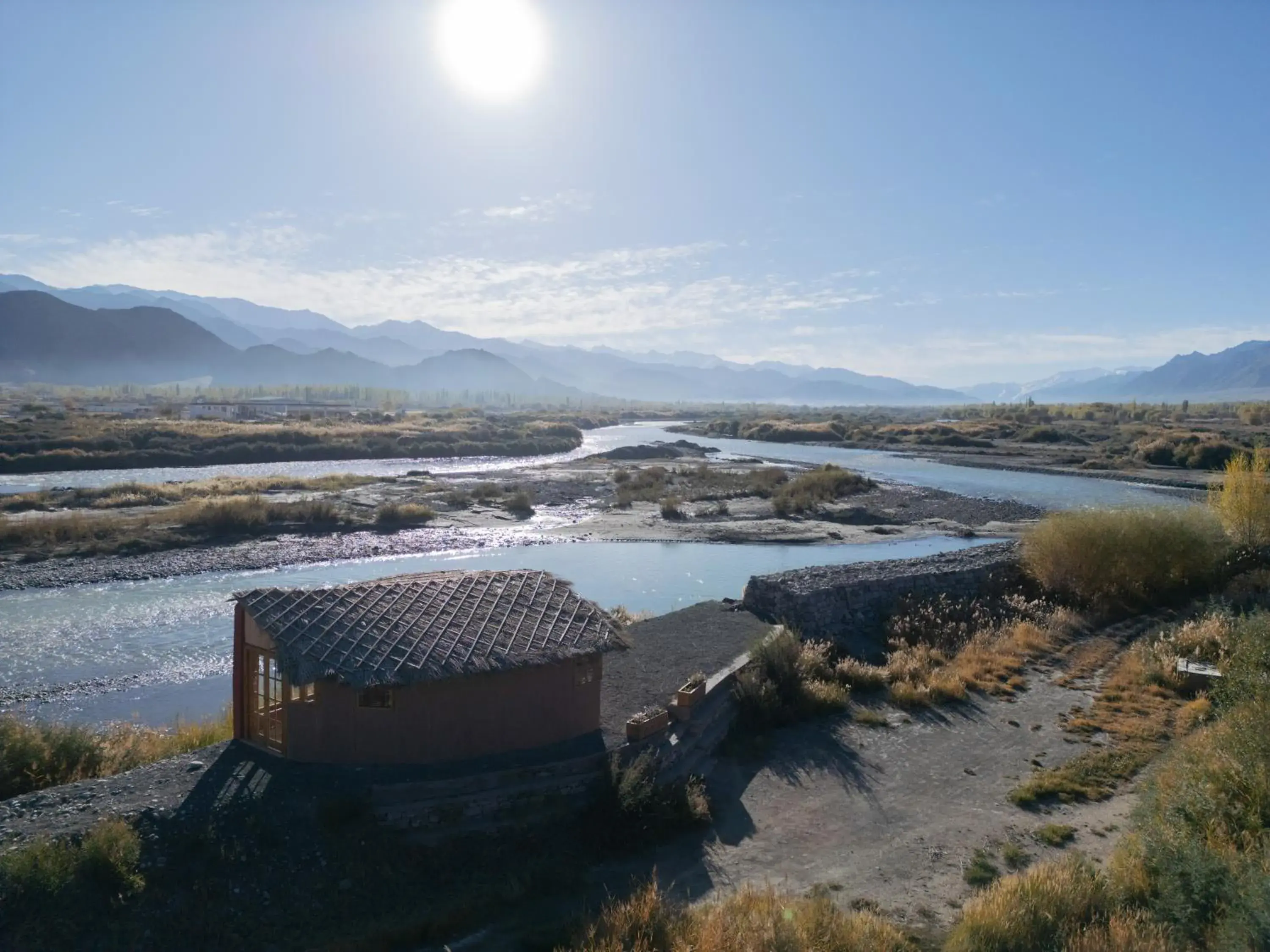 The Indus River Camp The Indus River Camp
