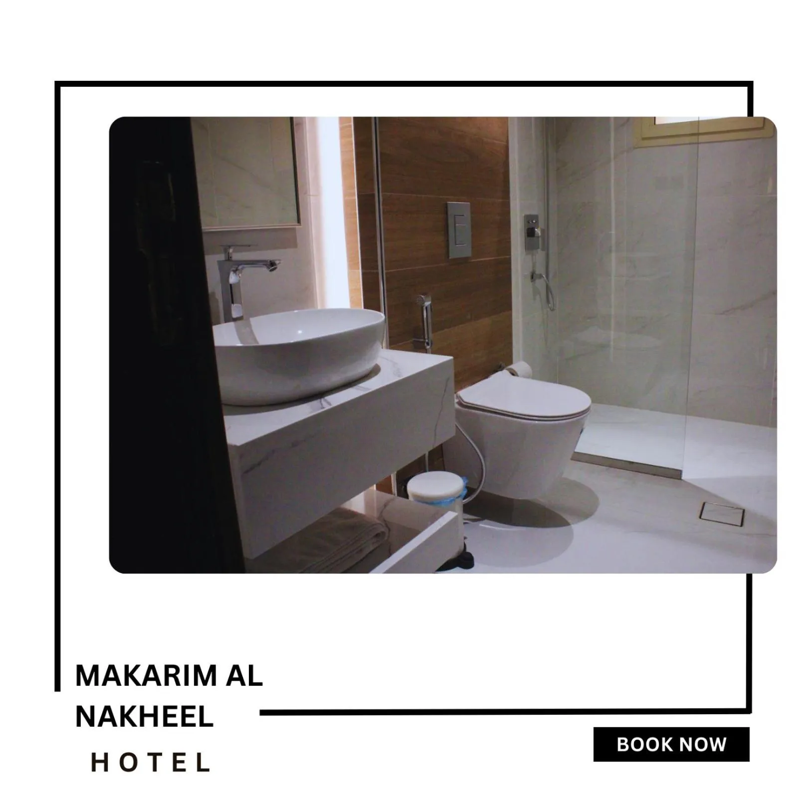 Shower in Makarim Palm Hotel