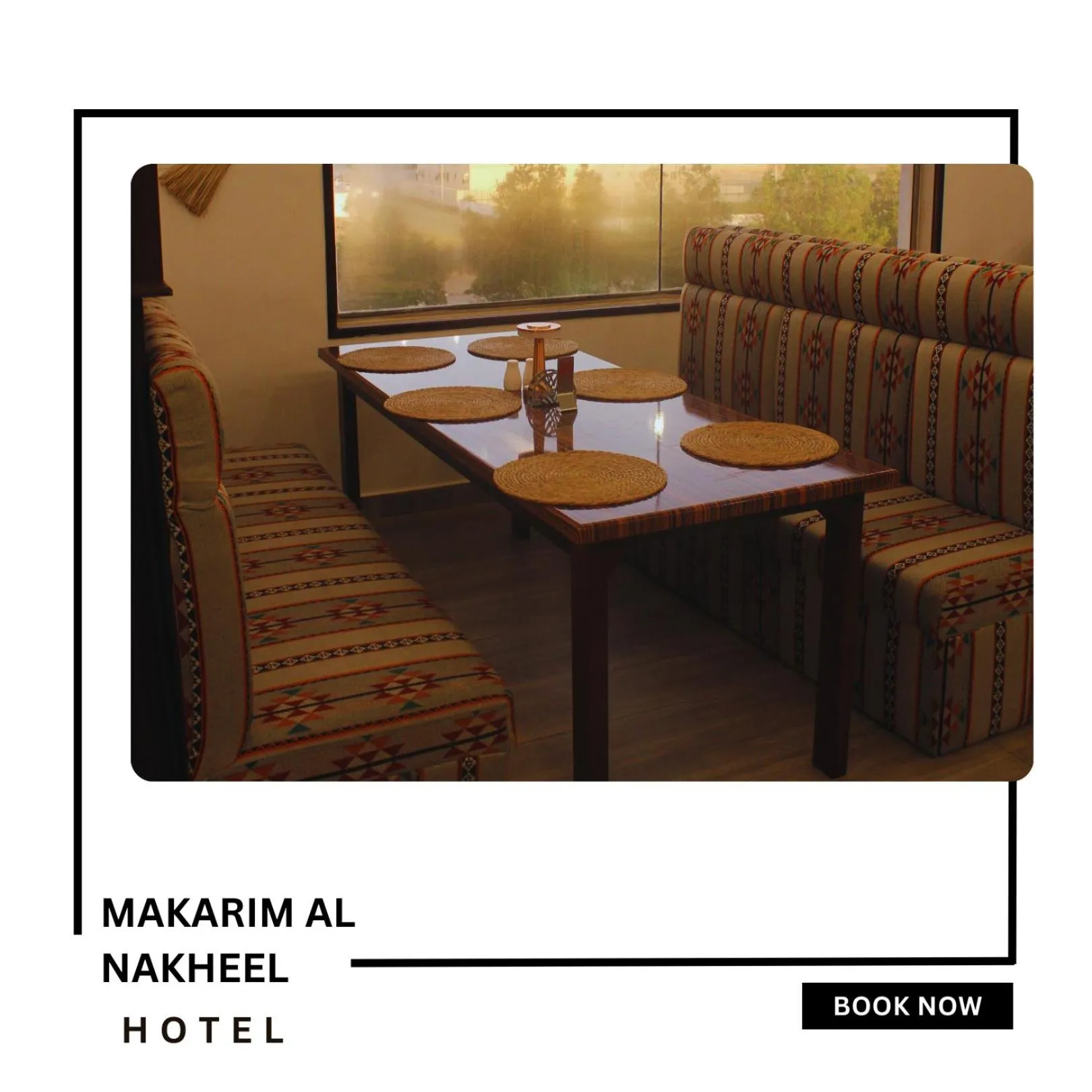 Restaurant/places to eat in Makarim Palm Hotel