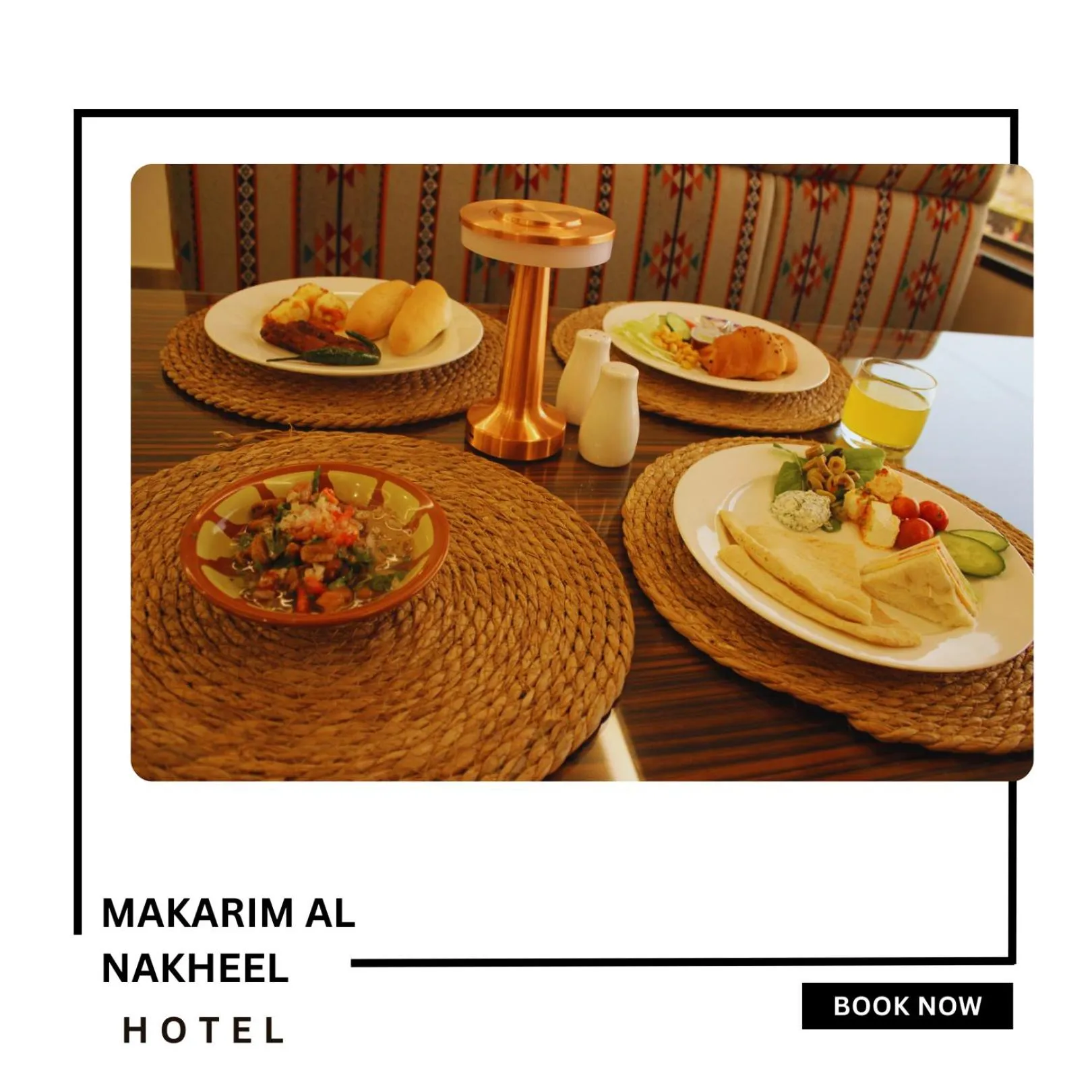 Restaurant/places to eat in Makarim Palm Hotel