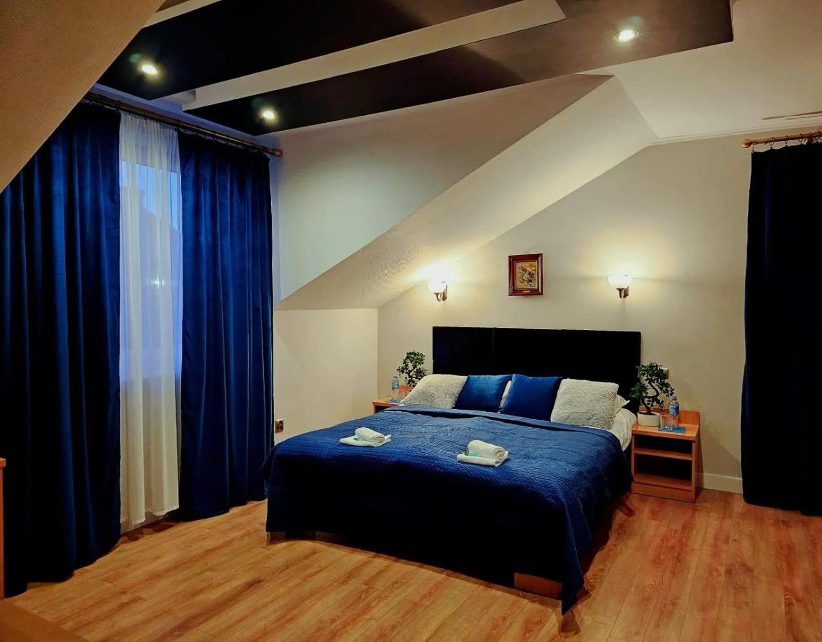 Bed in Hotel Kasieńka