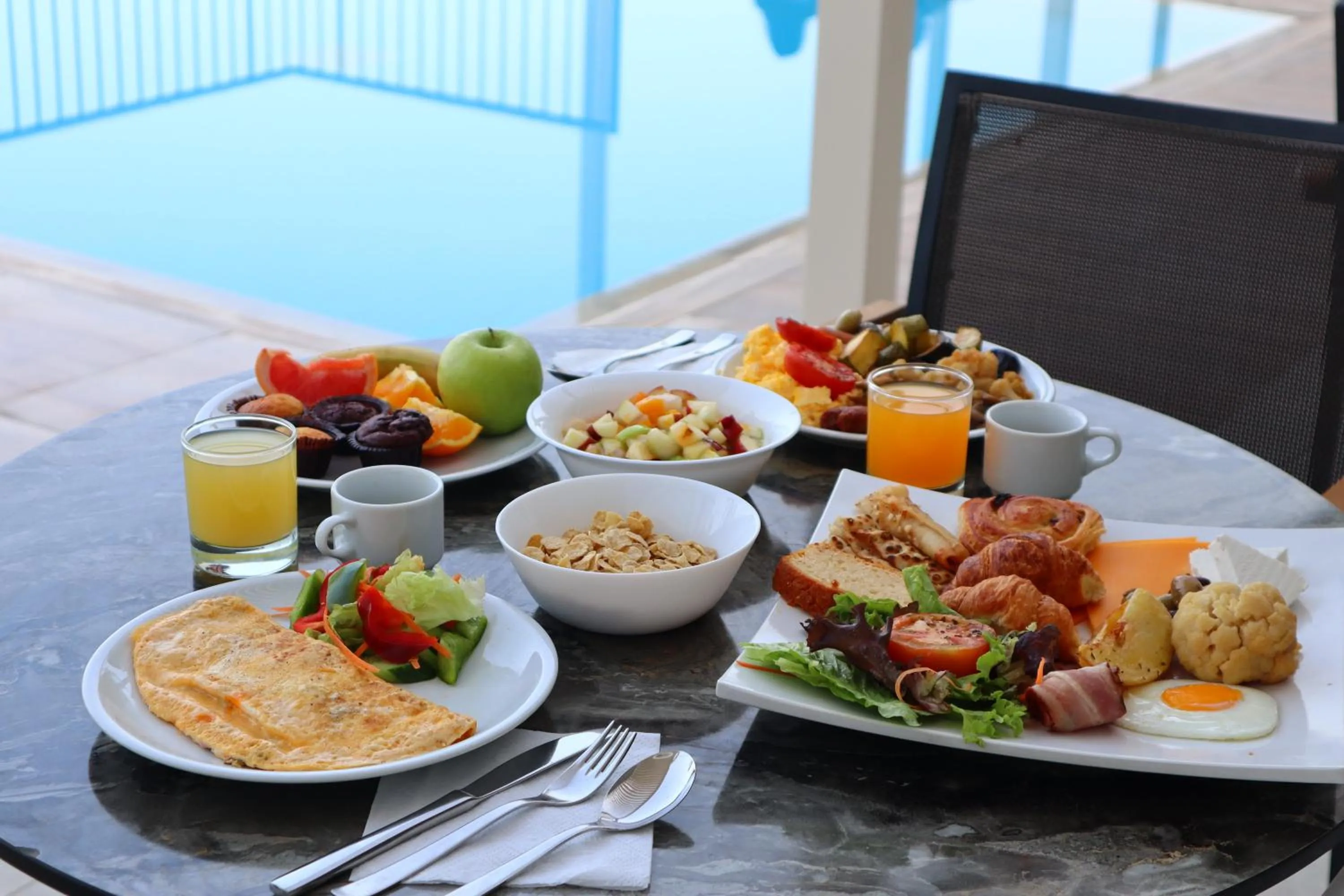 Breakfast in Queens Bay Hotel