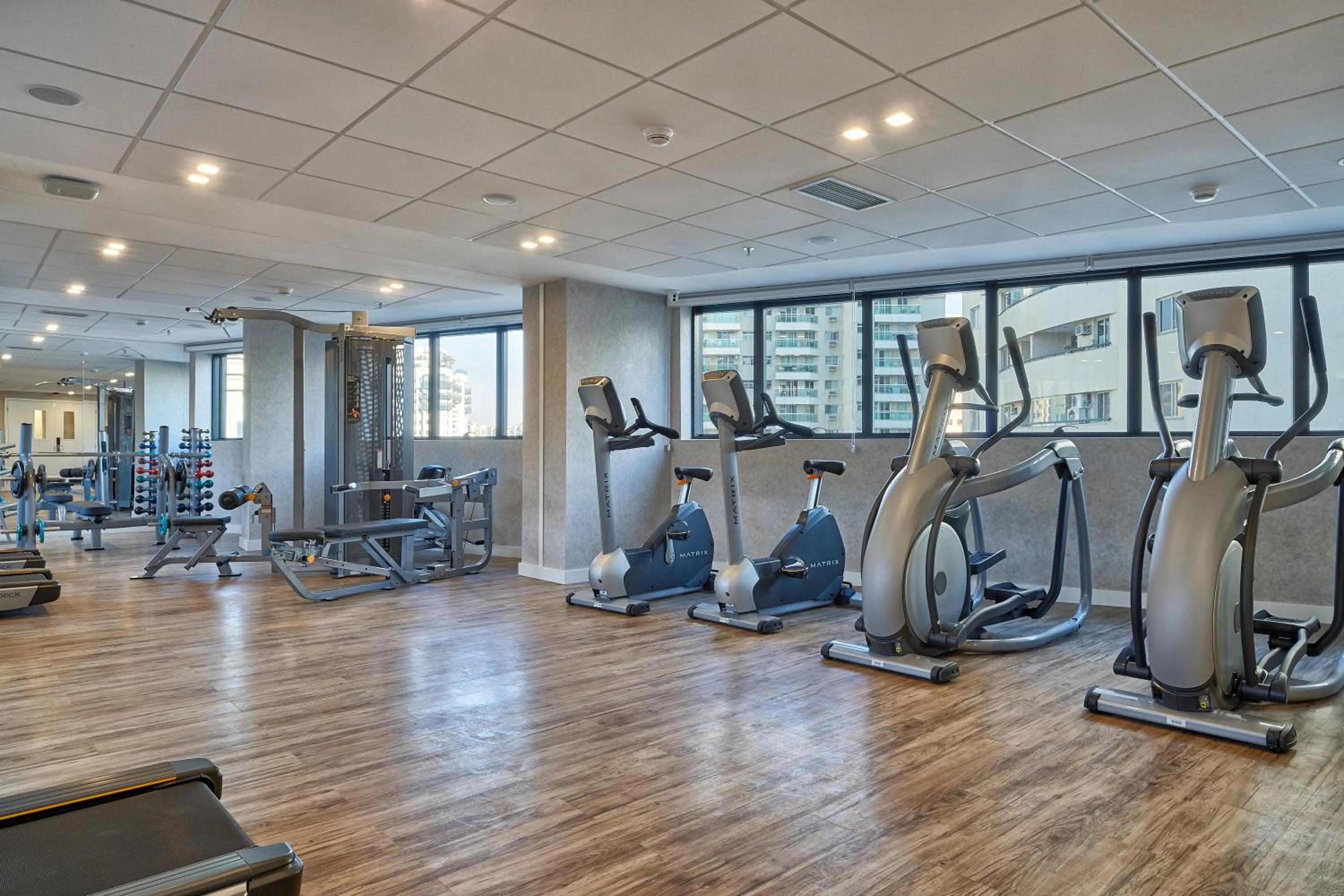 Fitness centre/facilities in Radisson Rio de Janeiro Barra