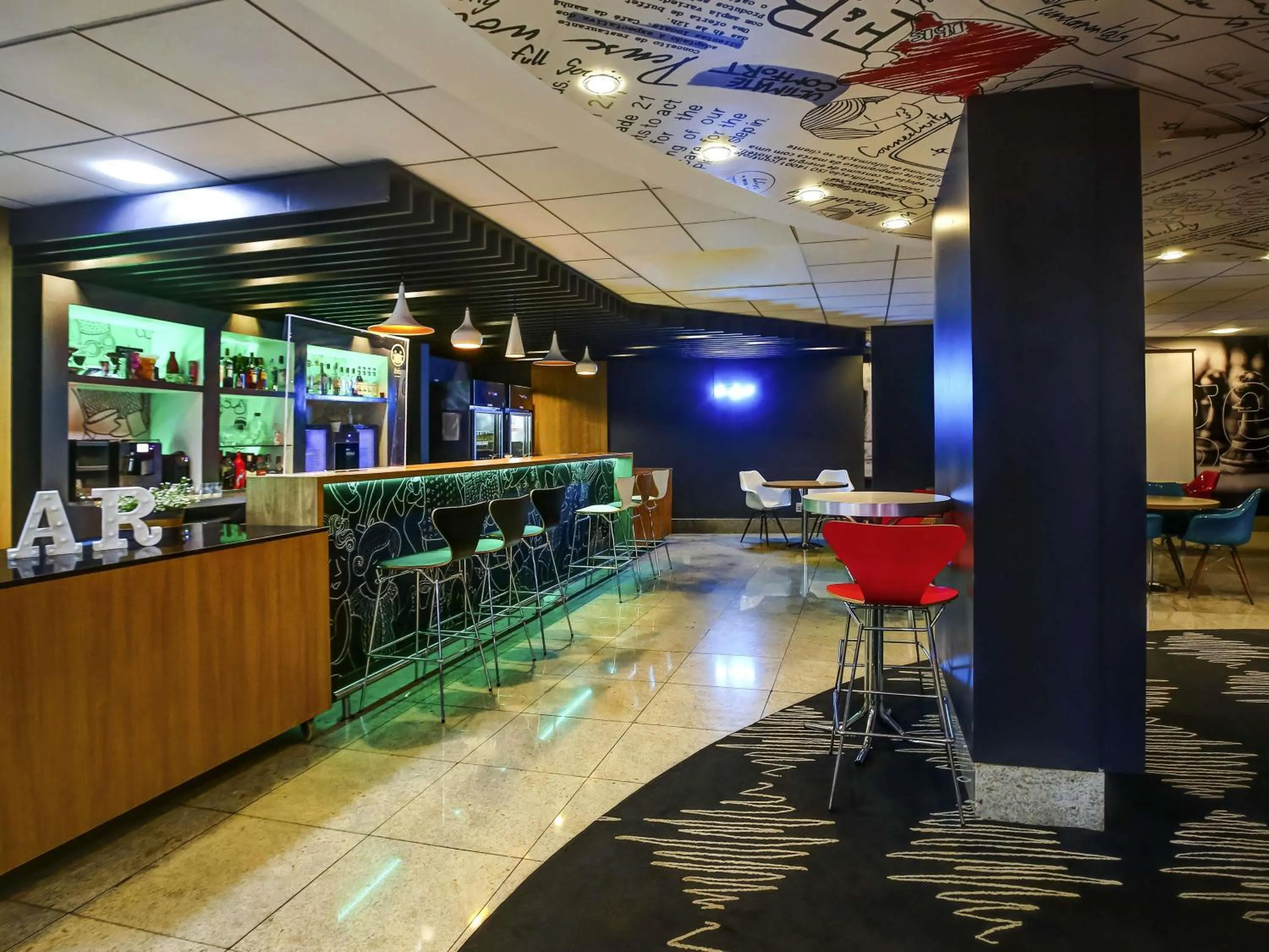 Lounge or bar in ibis Rio de Janeiro Botafogo