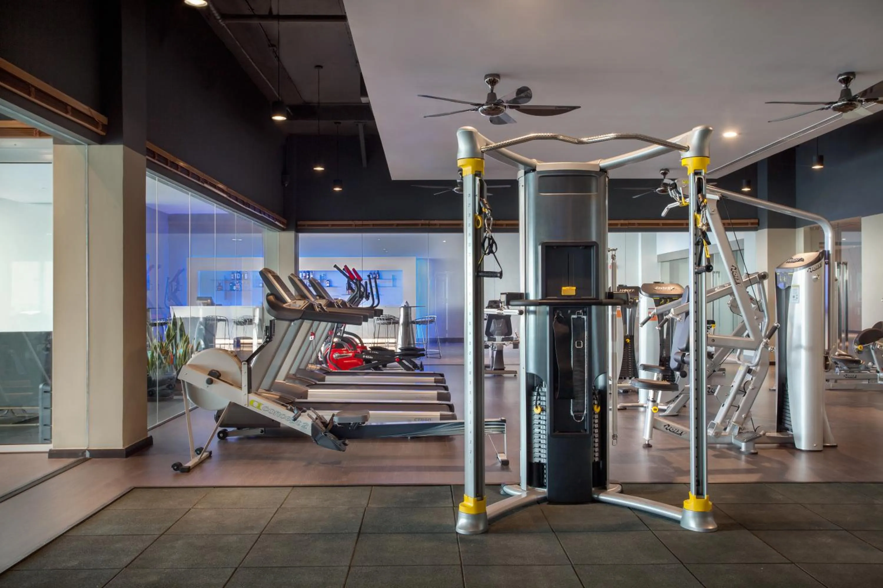 Fitness centre/facilities in Pullman Miri Waterfront